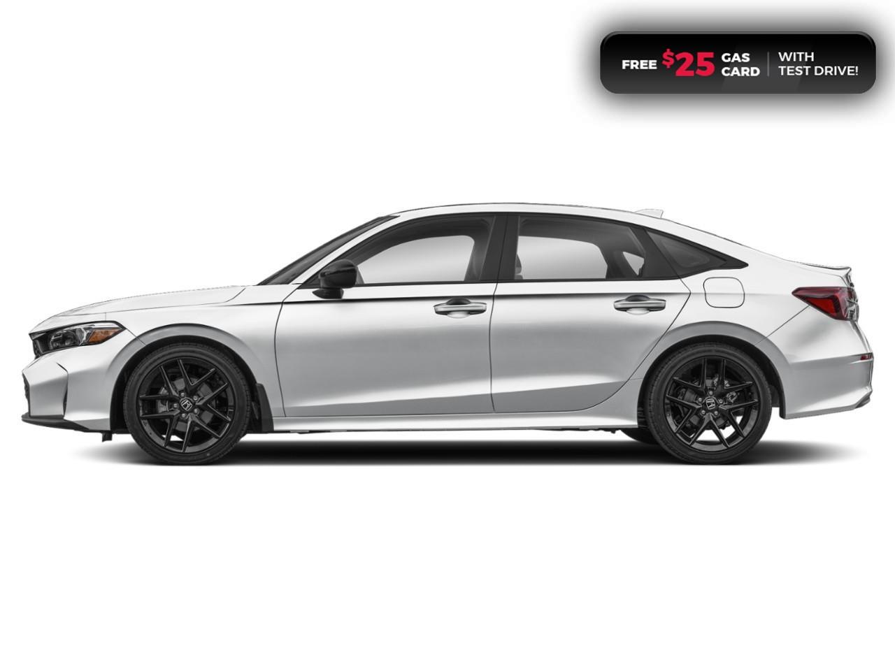 2025 Honda Civic Sport POWER SUNROOF | REARVIEW CAMERA | APPLE CARPLAY™/ANDROID AUTO™ Photo2