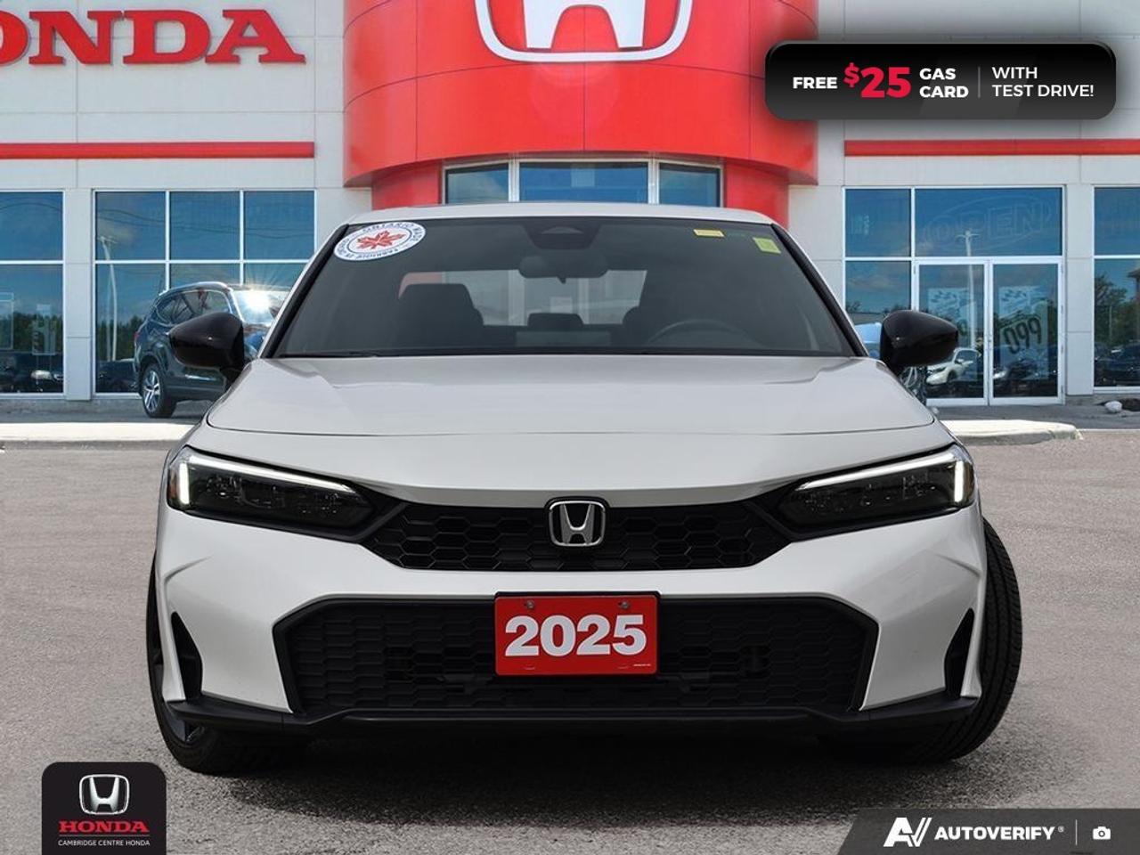 2025 Honda Civic Sport POWER SUNROOF | REARVIEW CAMERA | APPLE CARPLAY™/ANDROID AUTO™ Photo