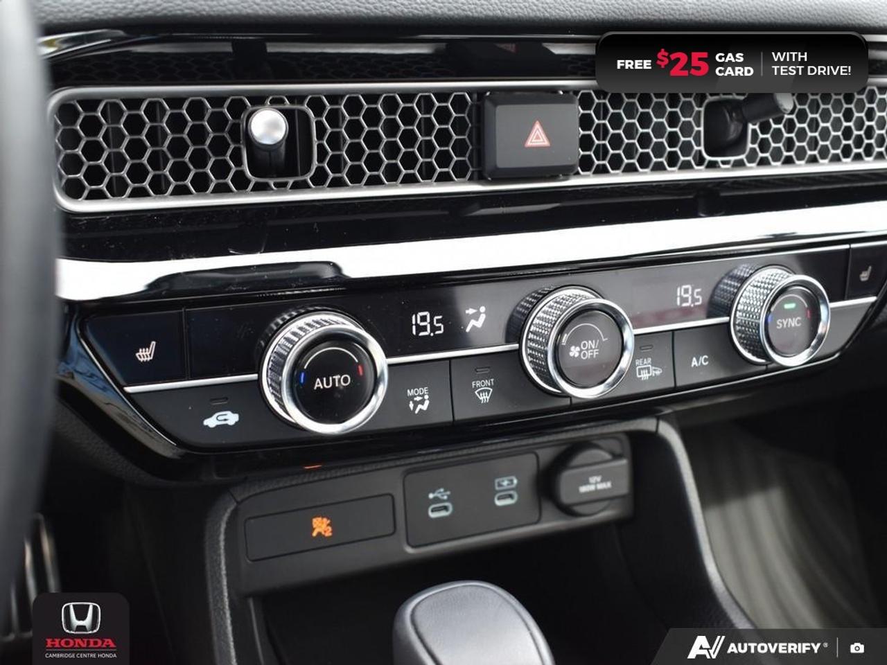 2025 Honda Civic Sport POWER SUNROOF | REARVIEW CAMERA | APPLE CARPLAY™/ANDROID AUTO™ Photo