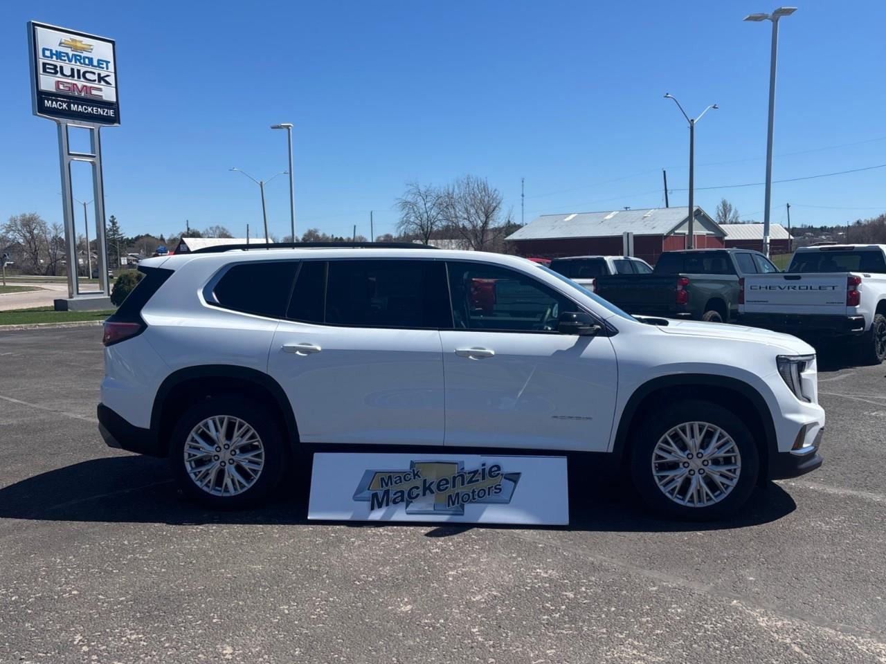 2026 GMC Acadia Elevation New 7 Passenger AWD SUV with Panoramic Sunroof, Heated First and Second Row Seats, Heated Steering Wheel, Heated Front Wiper Park, Drivers Head-Up Display, Adaptive Cruise Control, and a 15 Diagonal P Photo