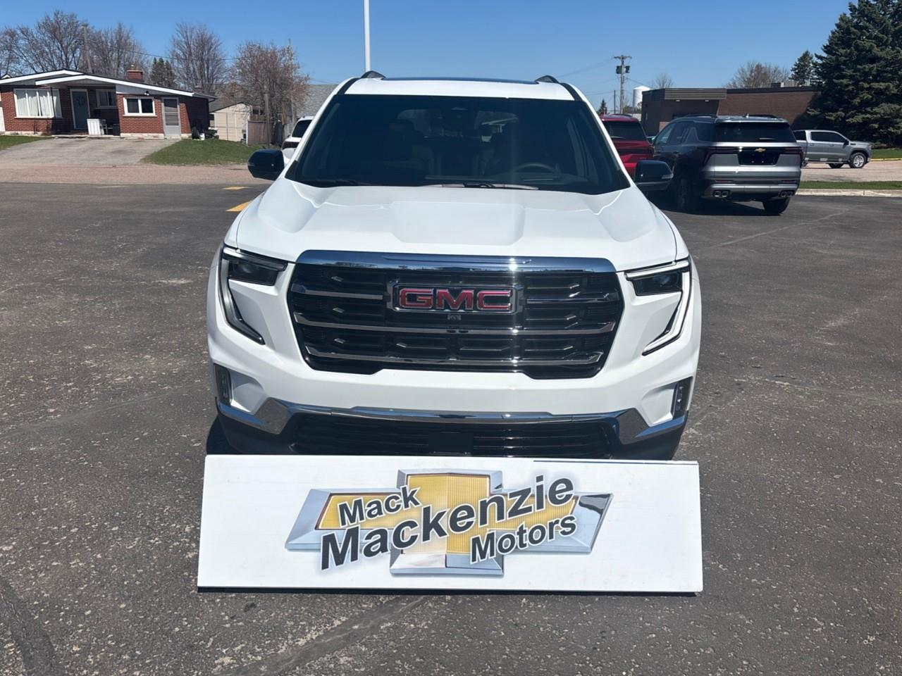2026 GMC Acadia Elevation New 7 Passenger AWD SUV with Panoramic Sunroof, Heated First and Second Row Seats, Heated Steering Wheel, Heated Front Wiper Park, Drivers Head-Up Display, Adaptive Cruise Control, and a 15 Diagonal P Photo