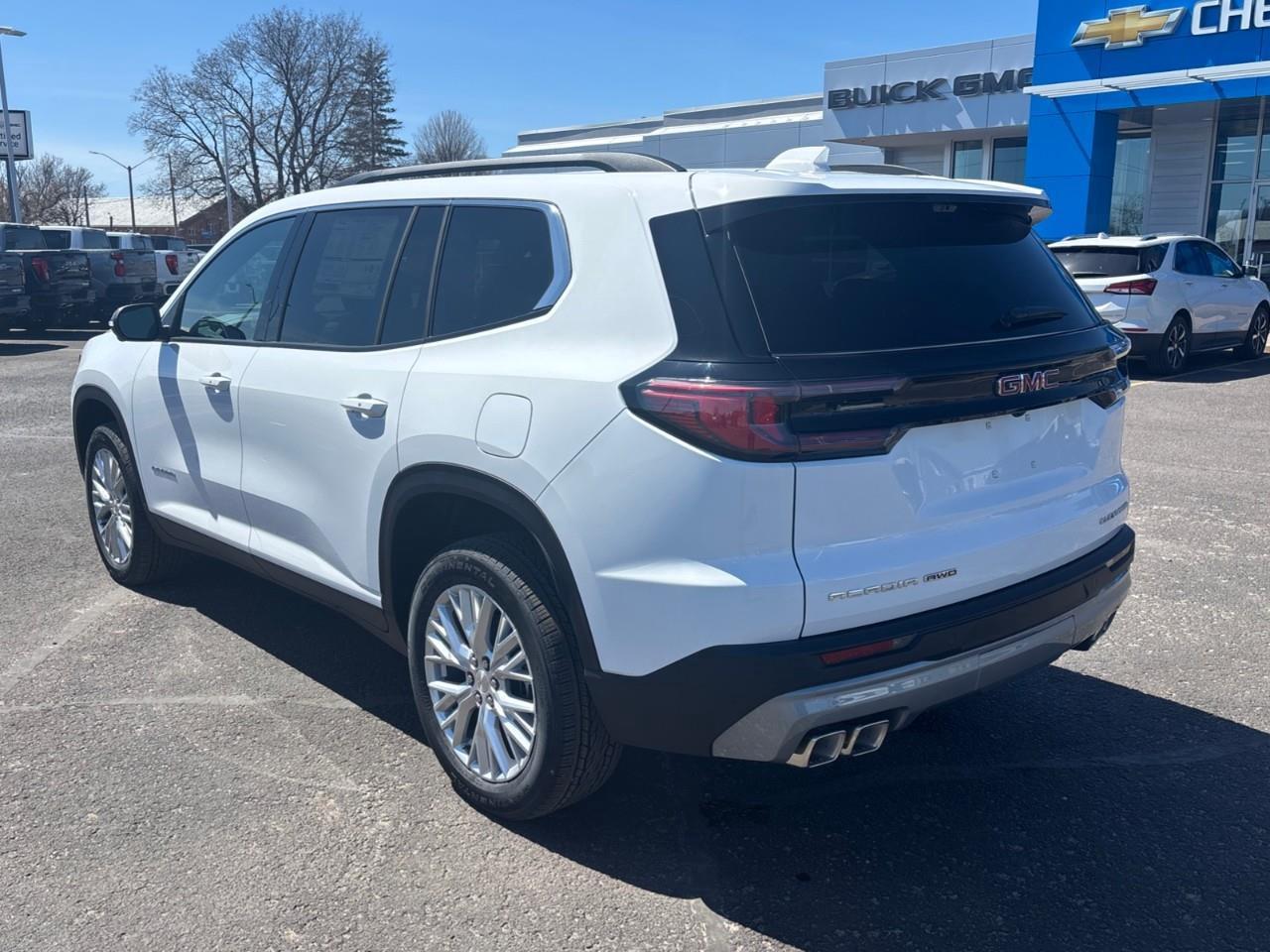 2026 GMC Acadia Elevation New 7 Passenger AWD SUV with Panoramic Sunroof, Heated First and Second Row Seats, Heated Steering Wheel, Heated Front Wiper Park, Drivers Head-Up Display, Adaptive Cruise Control, and a 15 Diagonal P Photo