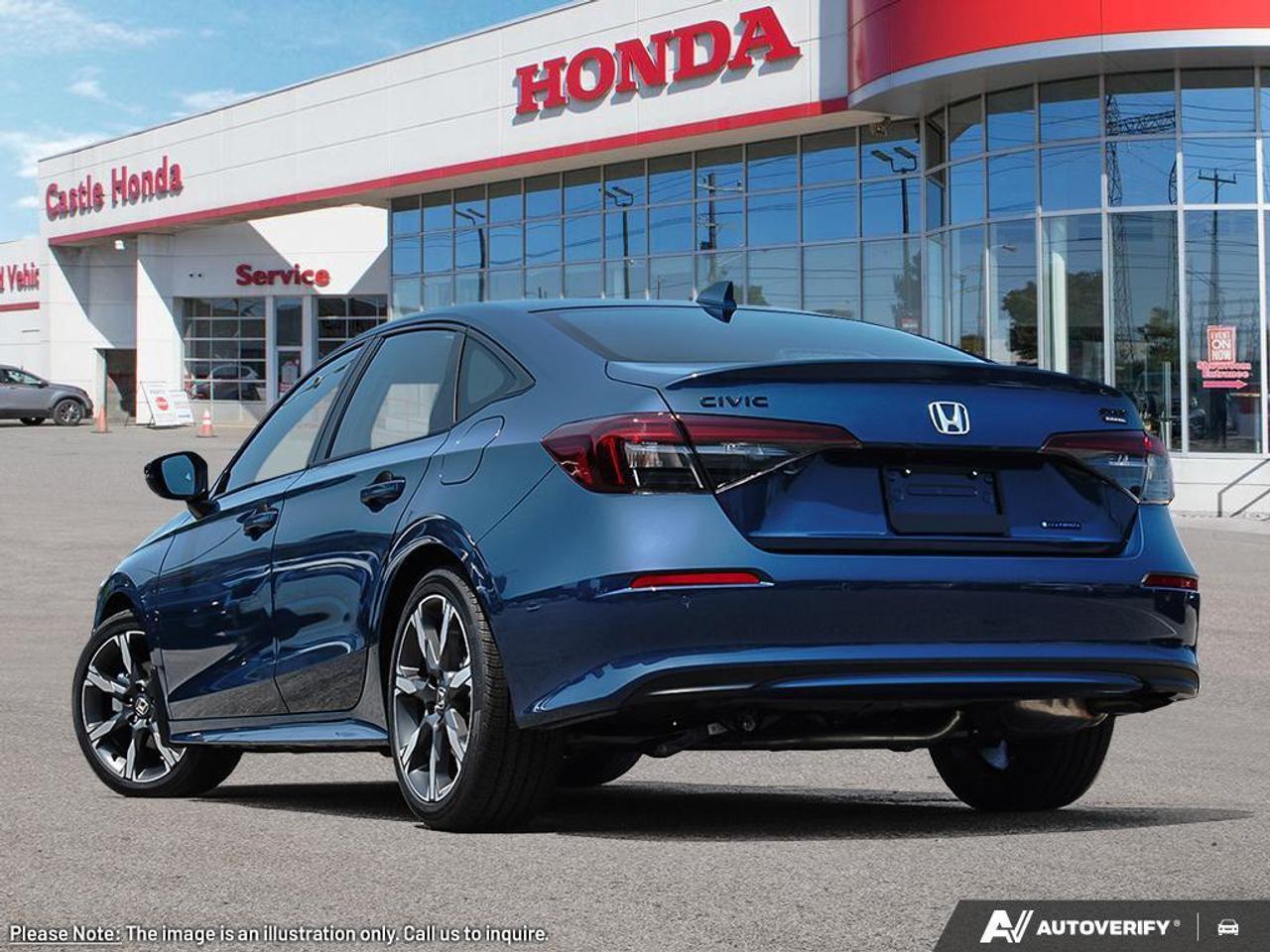 2026 Honda Civic Hybrid 4DR ECVT SPORT TOURI Photo4
