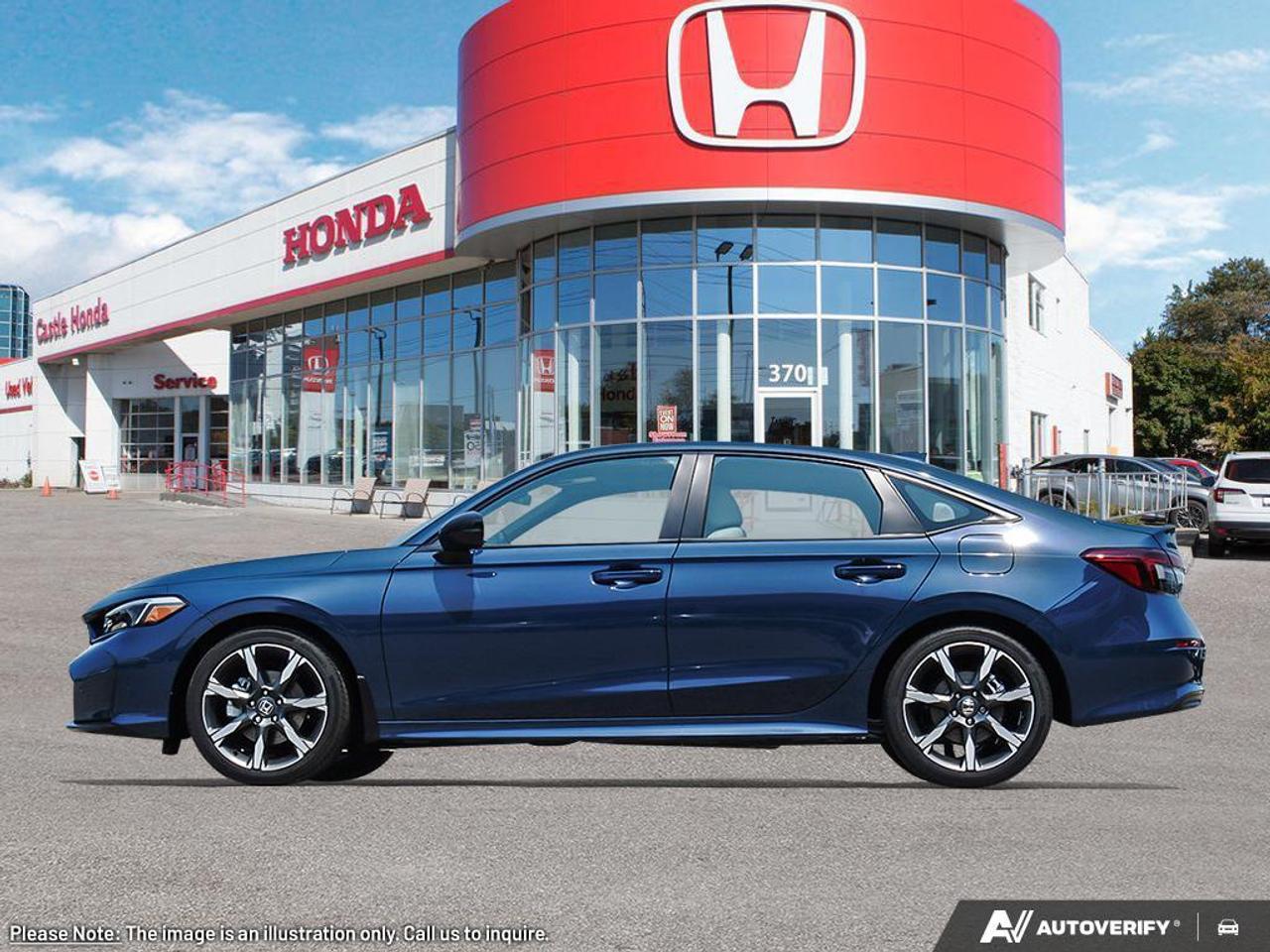 2026 Honda Civic Hybrid 4DR ECVT SPORT TOURI Photo3
