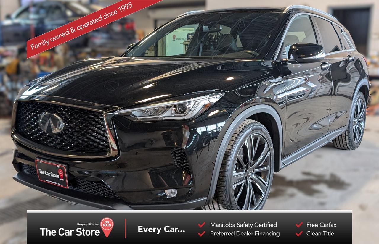 Used 2021 Infiniti QX50 I-LINE Package | No Accidents for sale in Winnipeg, MB
