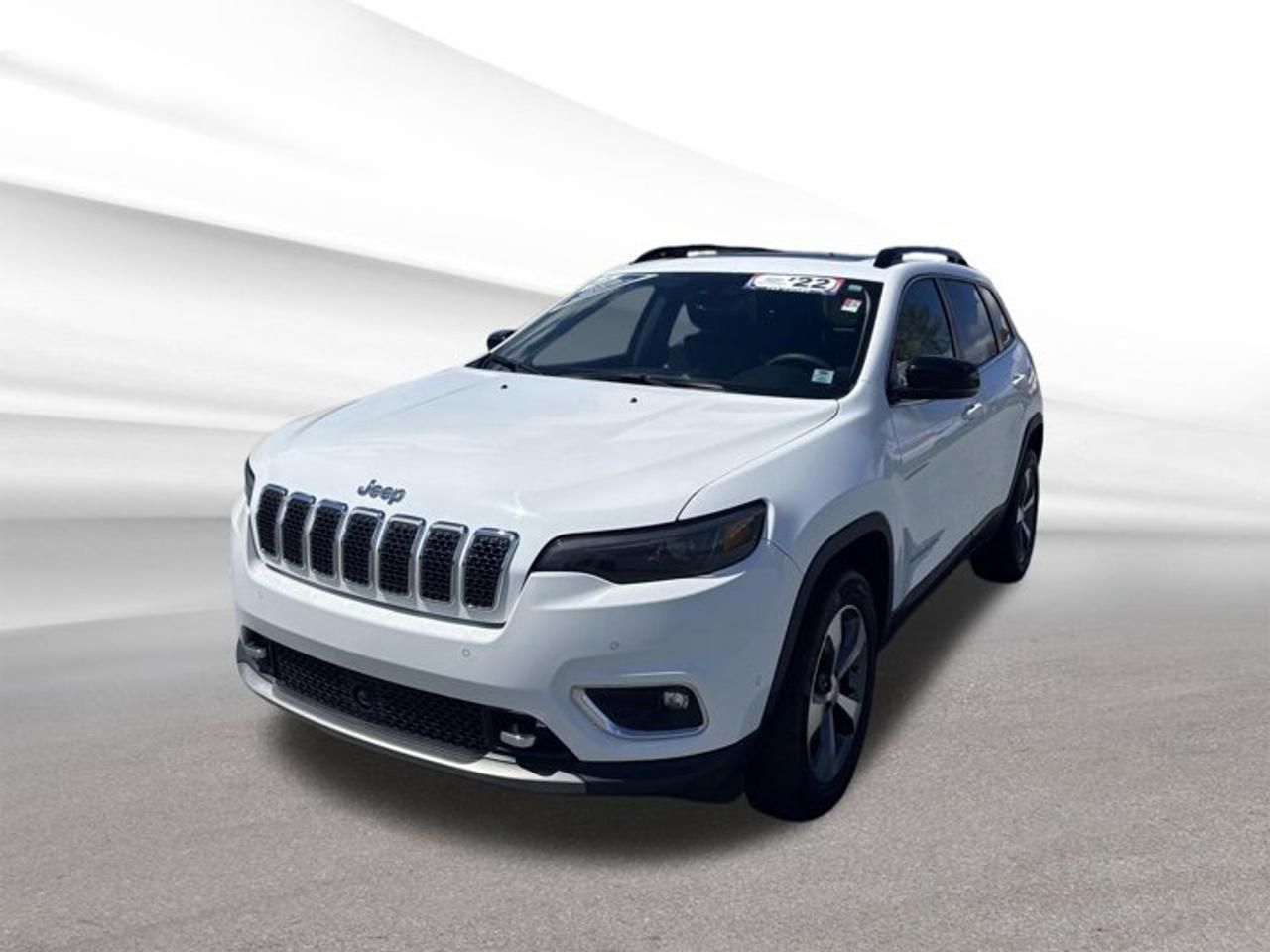 The 2022 Jeep Cherokee Limited is a smart choice for Halifax drivers who want comfort, confidence, and everyday utility in one refined SUV. Finished in White with a Black interior, this used Jeep Cherokee Limited has 53,105 km, four doors, automatic transmission, and four-wheel drive for secure travel in changing Atlantic weather.Powered by a 2.0-litre intercooled turbo premium unleaded I-4 gas engine with DOHC, this 2022 Jeep Cherokee Limited delivers a smooth balance of power and efficiency. It also features a sunroof, front tow hooks, and a spare tire, giving you useful equipment for daily driving and weekend travel alike.FEATURES OF THE Cherokee LimitedWhite exterior with clean, upscale lookBlack interior with refined cabin feelFour-wheel drive for added tractionSunroof adds light and fresh airADVANCED SAFETY FEATURESFour doors support easy passenger accessFour-wheel drive aids slippery road controlFront tow hooks add recovery supportSpare tire helps during roadside issuesPERFORMANCE AND EFFICIENCY2.0-litre turbocharged gas four-cylinder engineAutomatic transmission for smooth daily drivingDOHC design supports responsive engine performanceFour-wheel drive boosts all-season capabilityCOMFORT AND CONVENIENCESunroof brightens the cabin naturallyBlack interior offers a clean lookFour-door layout improves everyday practicalitySUV design supports easy entryTECHNONOLGY AND CONNECTIVITYClear driver-focused layout for everyday useAutomatic transmission simplifies city drivingCabin controls designed for quick accessPractical setup supports daily commutingCARGO SPACESUV body offers flexible cargo utilityRear area suits groceries and gearSpare tire supports longer road tripsCargo room fits active lifestyles wellAWARDS & RECOGNITIONSTop Safety Pick, Insurance Institute for Highway Safety, 2022WHAT OTHER OWNERS LIKEConfident all-weather traction from four-wheel driveTurbo engine offers strong passing responseSunroof adds openness to every driveUseful size for city and highwayThis used 2022 Jeep Cherokee Limited at Steele Halifax Chrysler Dodge Jeep Ram FIAT offers the right mix of capability, comfort, and practical value. Its turbocharged performance, automatic transmission, and four-wheel drive make it well suited for commuting, family use, and weekend getaways around Halifax and beyond.The White exterior gives this 2022 Jeep Cherokee Limited a fresh and polished presence, while the Black interior keeps the cabin timeless and easy to enjoy. With front tow hooks and a spare tire included, this SUV is equipped with useful basics that support peace of mind on the road.This 2022 Jeep Cherokee Limiteds VIN is: 1C4PJMDN5ND513236.We invite you to book a viewing and test drive at your earliest convenience