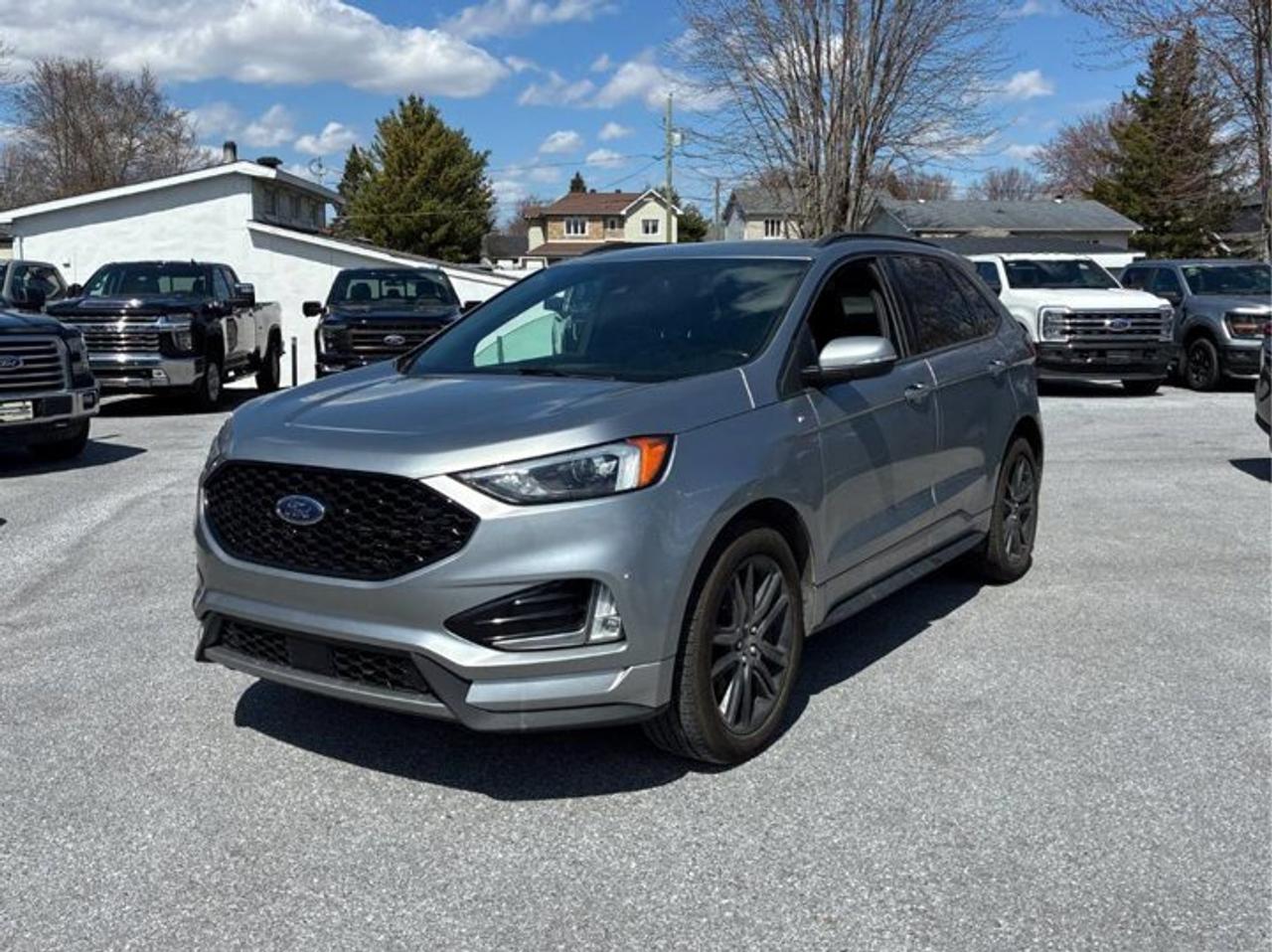 Come see this certified 2020 Ford Edge ST Line AWD | Heated Seats + Steering | Remote Start | Power Liftgate | Co-Pilot 360 | and More! . Its Automatic transmission and 2.0 L engine will keep you going. This Ford Edge features the following options: Reverse Camera, Remote Start, Heated Steering Wheel, Air Conditioning, 360 Camera, Bluetooth, Heated Seats, Tilt Steering Wheel, Steering Radio Controls, and Power Windows. Stop by and visit us at Mark Wilsons Better Used Cars, 5055 Whitelaw Road, Guelph, ON N1H 6J4.MASSIVE SELECTION: 500+ vehicles in ONE LOCATION, all Live Market Priced for the best value!STRAIGHTFORWARD & TRANSPARENT PRICING: Our Advertised Price INCLUDES:Safety Certification! (No separate certification fee upcharge).FREE Carfax History Report!NO upcharge for paying cash!CONFIDENCE & PEACE OF MIND: 30-Day/3,000 km Warranty INCLUDED! Plus a 5-Day Exchange Privilege!*EASY FINANCING: Better-than-bank rates, $0 Down, and 3 Months No Payments available OAC. BAD CREDIT APPROVED HERE!WE BUY CARS: Get Top Dollar for your trade, or sell us your vehicle for CASH even if you dont buy ours!www.shopwilsons.comAn Honest, Transparent Buying Experience. Trusted in business since 1961!(Cash Prices Exclude HST and Licensing Fees only.)