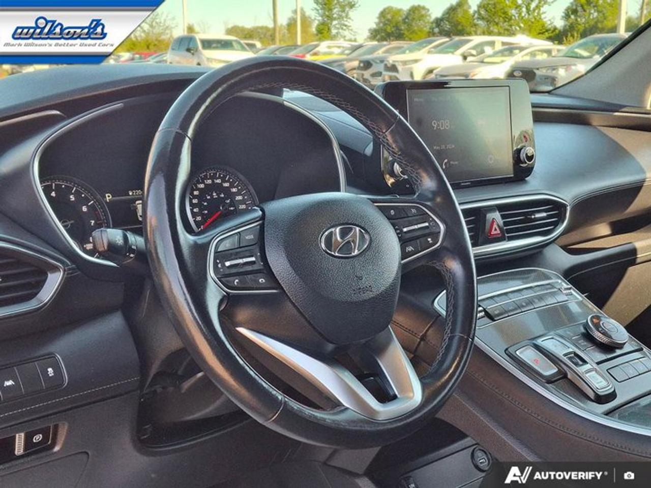 2022 Hyundai Santa Fe Preferred AWD | Trend Pkg | Leather | Panoramic Roof | Heated Wheel + Seats | Adaptive Cruise | Photo