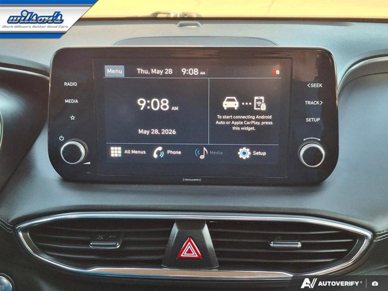 2022 Hyundai Santa Fe Preferred AWD | Trend Pkg | Leather | Panoramic Roof | Heated Wheel + Seats | Adaptive Cruise | Photo