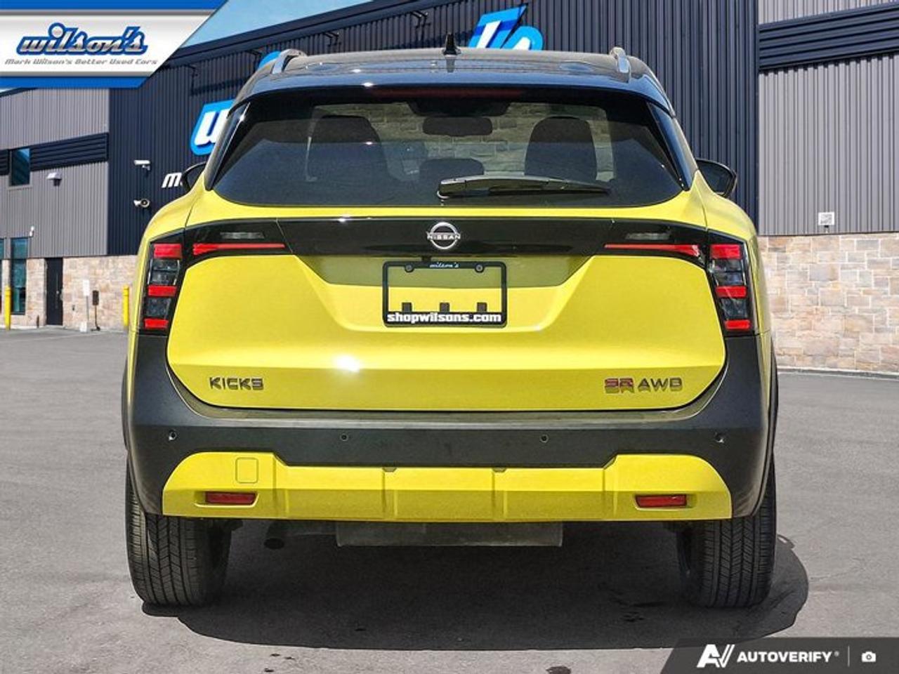 2025 Nissan Kicks SR Premium AWD | Leather Trim | Pano Roof | Heated Seats + Steering | Bose Audio | Remote Start Photo3