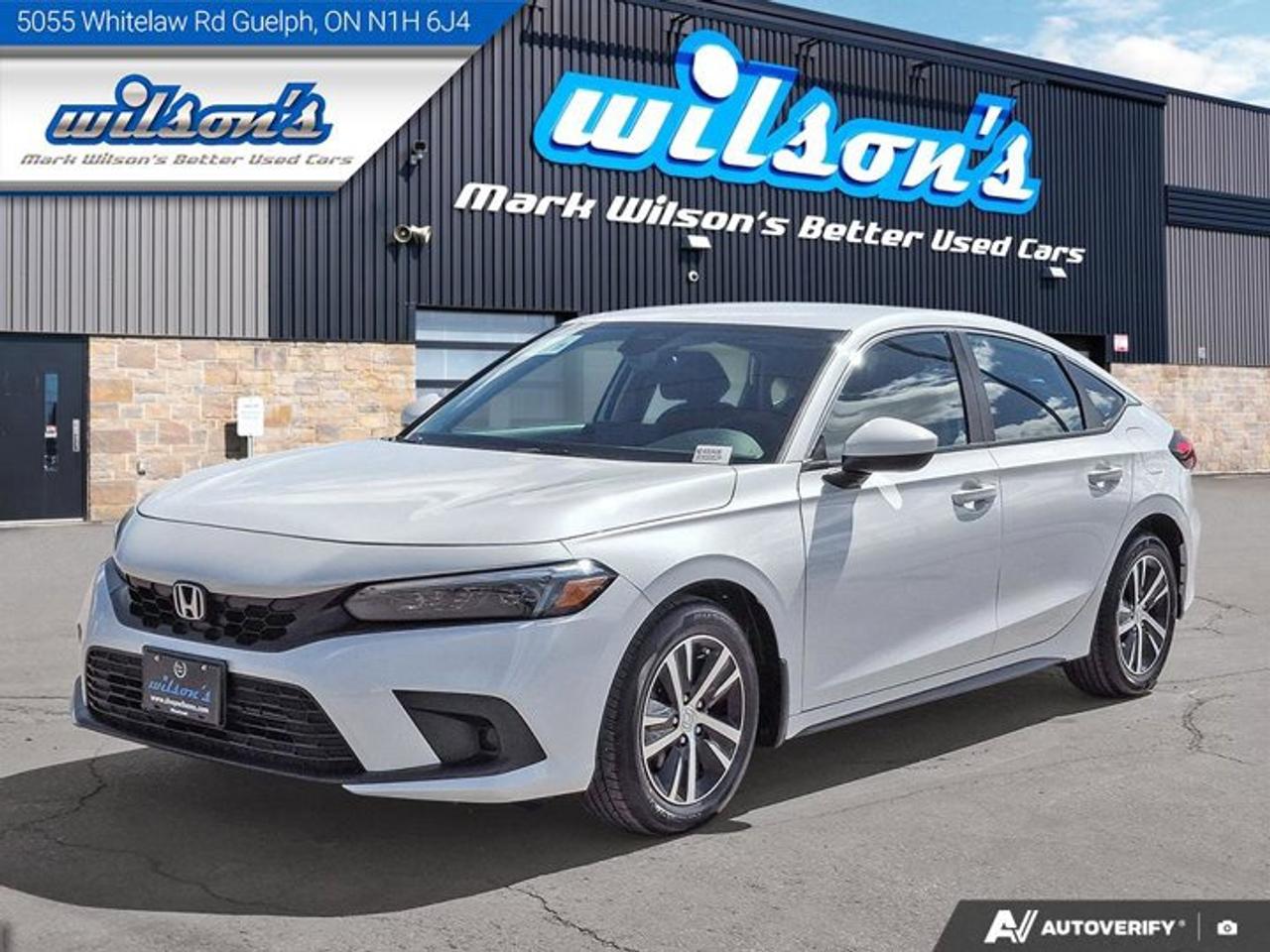 2022 Honda Civic Hatchback LX Hatchback | 6-Speed Manual | Adaptive Cruise | Heated Seats | CarPlay + Android | Rear Camera | Photo