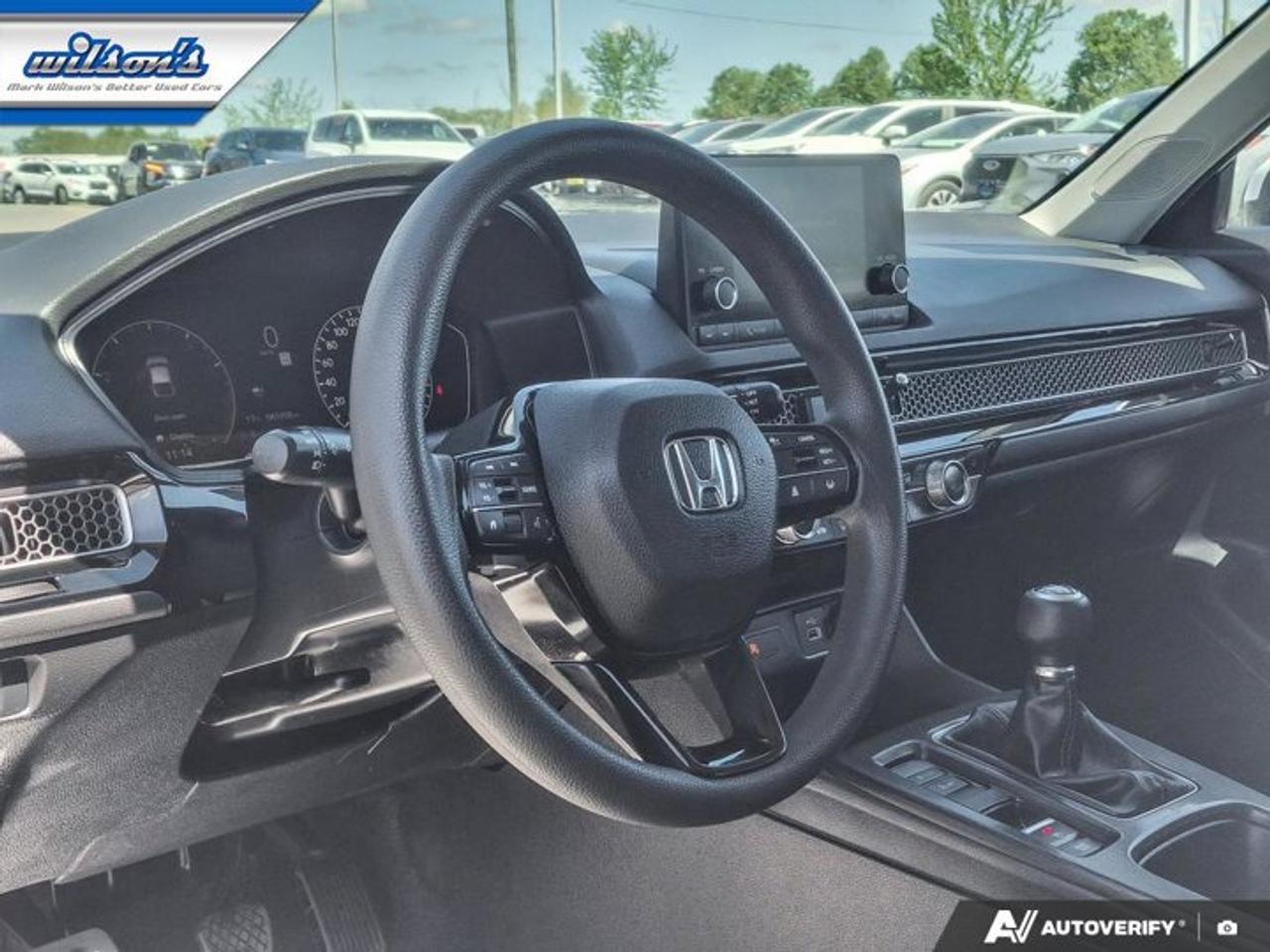 2022 Honda Civic Hatchback LX Hatchback | 6-Speed Manual | Adaptive Cruise | Heated Seats | CarPlay + Android | Rear Camera | Photo