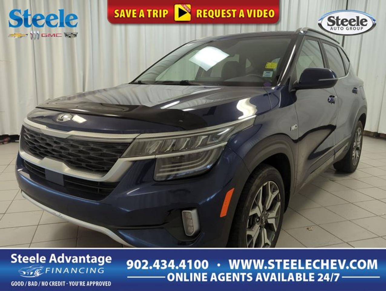The 2021 Kia Seltos EX is a smart choice for drivers in Dartmouth who want compact SUV versatility with confident all-wheel drive capability. Offered by Steele Chevrolet Buick GMC, this used Seltos EX combines practical size, excellent everyday usability, and efficient 2.0-litre gas power. With four doors, a smooth CVT, and 210,005 km, it is well suited for commuting, errands, and weekend travel around Nova Scotia.FEATURES OF THE Seltos EXAll-wheel drive for added year-round confidenceCVT supports smooth, relaxed daily drivingFour-door layout improves passenger accessCompact SUV shape suits city parkingADVANCED SAFETY FEATURESElectronic stability control helps maintain directionTraction control supports slippery road gripFour-wheel anti-lock braking improves stopping controlRear child safety locks add reassurancePERFORMANCE AND EFFICIENCY2.0-litre four-cylinder gas engine delivers practicalityIntelligent variable transmission supports smooth accelerationAll-wheel drive adds traction in weatherCompact size helps with urban efficiencyCOMFORT AND CONVENIENCEFour doors allow easy cabin entryElevated ride height improves outward visibilityCompact footprint simplifies tighter parking situationsFlexible cabin supports everyday passenger comfortTECHNOLOGY AND CONNECTIVITYDriver-focused controls are easy to reachClear instrument layout supports quick checksModern cabin design feels intuitive dailyPractical interface suits everyday driving needsCARGO SPACEHatchback design supports versatile cargo loadingRear cargo area suits daily essentialsCompact SUV proportions balance passengers, gearWide-opening rear access eases loading tasksAWARDS & RECOGNITIONSTop Safety Pick, Insurance Institute for Highway Safety, 2021WHAT OTHER OWNERS LIKEConfident all-wheel drive in changing weatherEasy manoeuvrability in town and parkingUseful cargo room for daily errandsComfortable ride for commuting and tripsThe 2021 Kia Seltos EX stands out with a well-judged blend of efficiency, traction, and versatility. Its 2.0-litre Regular Unleaded I-4 engine is designed for dependable daily use, while the continuously variable transmission helps deliver smooth response in stop-and-go traffic and on longer highway drives. For drivers who face changing Atlantic weather, the all-wheel drive system is a real advantage, helping this SUV feel composed through rain, slush, and winter road conditions.Inside, the 2021 Kia Seltos EX offers the kind of layout that makes day-to-day driving easier. The four-door configuration gives passengers simple access to both rows, and the SUV body style provides a ride height many drivers appreciate for visibility and confidence. Its compact dimensions are ideal for urban settings, making parking and tight manoeuvres more manageable without giving up the utility expected from an SUV.This used 2021 Kia Seltos EX also fits families, commuters, and active drivers who need flexible space. The rear cargo area is practical for groceries, sports gear, work bags, and travel items, while the hatch design makes loading simpler than with a traditional sedan. The cabin and cargo balance is one of the reasons the Seltos has become such a popular choice in the compact SUV segment.For shoppers visiting Steele Chevrolet Buick GMC in Dartmouth, this 2021 Kia Seltos EX delivers strong value through proven practicality, confident traction, and a user-friendly design. It is an SUV built for real life, with the efficiency, access, and versatility many drivers want in one well-rounded package.This 2021 Kia Seltos EXs VIN is: KNDERCAA2M7197724 .