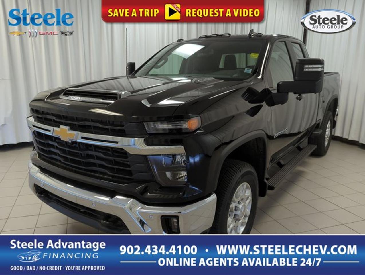 Built for serious work and confident travel, this 2026 Chevrolet Silverado 2500 LT delivers heavy-duty diesel strength with the everyday comfort many drivers want in a full-size pickup. Finished in Black with a Black interior, this four-door Crew Cab pairs a durable 4-wheel drive setup with a 6.6L turbocharged Diesel V8 and automatic transmission for strong capability in every season.At Steele Chevrolet Buick GMC in Dartmouth, this Silverado 2500 LT stands out for drivers who need a truck that feels ready for demanding jobs, long highway runs, and changing Atlantic Canadian weather. The roomy cab adds practical passenger space, while key features like automatic climate control, a heated steering wheel, an auto-dimming rearview mirror, and rear cross traffic alert bring welcome convenience to daily use.ADVANCED SAFETY FEATURESRear cross traffic alert adds awarenessFour-wheel drive supports traction year-roundLarge truck design aids road visibilityAuto-dimming mirror reduces nighttime glareTRUCK FEATURESHeavy-duty pickup built for demanding tasksCrew Cab adds spacious passenger roomFour doors improve daily truck accessDiesel power supports strong hauling confidencePERFORMANCE AND EFFICIENCY6.6L turbocharged Diesel V8 powerAutomatic transmission delivers smooth shiftingFour-wheel drive helps on rough roadsHeavy-duty design suits work and towingCOMFORT AND CONVENIENCEAutomatic climate control maintains cabin comfortHeated steering wheel warms cold morningsCrew Cab offers generous interior spaceFour-door layout improves passenger accessTECHNOLOGY AND CONNECTIVITYAuto-dimming rearview mirror boosts driving comfortClear cabin layout supports easy useDriver-focused controls feel simple and logicalUseful technology enhances everyday driving easeCARGO SPACEPickup bed supports tools and equipmentCrew Cab balances passengers and gearHeavy-duty layout suits worksite demandsVersatile truck design handles varied loadsWHAT OTHER OWNERS LIKEStrong diesel pulling power for jobsSpacious Crew Cab for family useFour-wheel drive for winter confidenceComfortable cabin for long travel daysThe 2026 Chevrolet Silverado 2500 LT is a smart choice for drivers who want real heavy-duty ability without giving up comfort in the cabin. Its turbocharged diesel engine brings the kind of low-end strength truck buyers often look for, especially when towing, hauling, or travelling with a full load. The automatic transmission helps keep power delivery smooth and controlled.This truck also fits daily life well. The Crew Cab layout gives passengers extra room to stretch out, making it useful for both work crews and family travel. Black exterior paint gives this Silverado 2500 LT a clean, bold look, while the Black interior keeps the cabin simple and timeless. The heated steering wheel is a real benefit during cold Dartmouth mornings.Convenience features included on this truck help make every drive easier. Automatic climate control helps keep the cabin at the temperature you want, while the auto-dimming rearview mirror can reduce glare from traffic behind you at night. Rear cross traffic alert adds extra awareness when backing out in busy areas, which is especially helpful in larger vehicles like this one.For drivers shopping at Steele Chevrolet Buick GMC, this 2026 Chevrolet Silverado 2500 LT offers the strength, size, and practical features expected from a serious heavy-duty pickup. It is ready for the jobsite, ready for highway travel, and ready for Canadian conditions with its 4-wheel drive system and durable diesel performance.This 2026 Chevrolet Silverado 2500 LTs VIN is: 1GC5KNEY1TF213519.
