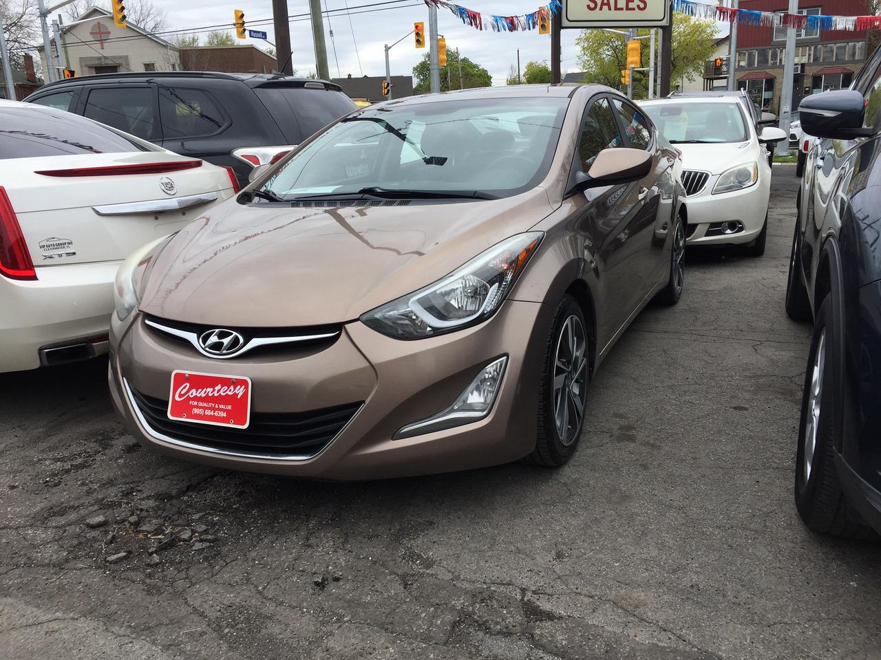 Used 2015 Hyundai Elantra Econo-Stick! + Sunroof - GLS for sale in St. Catharines, ON