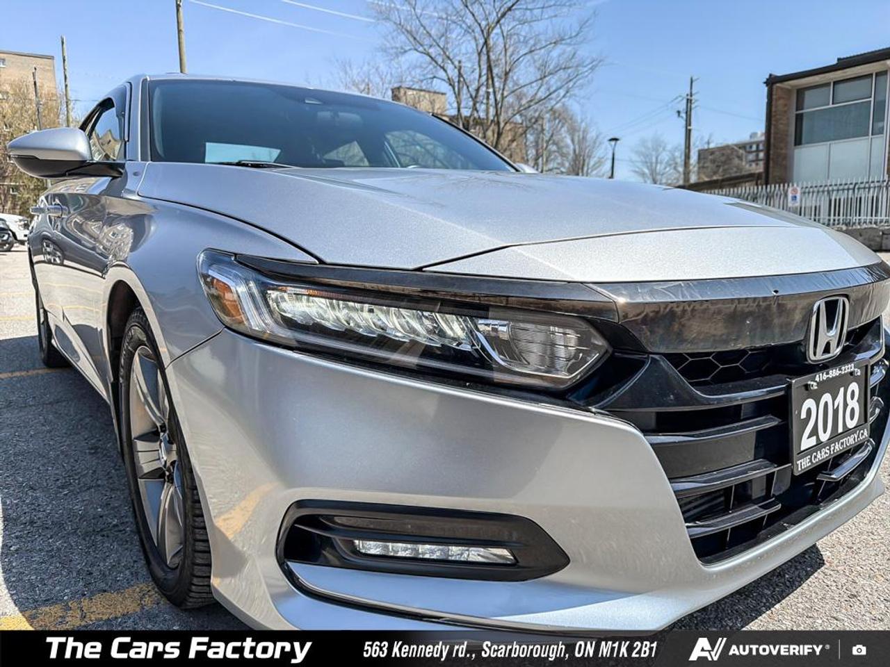 2018 Honda Accord Sport Leather / Camera / Apple Carplay! Photo