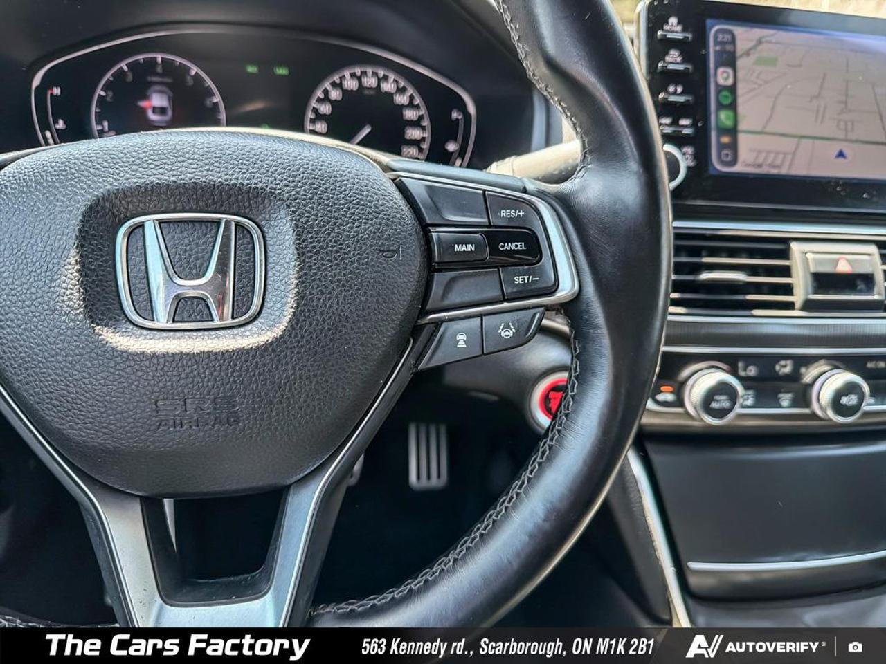 2018 Honda Accord Sport Leather / Camera / Apple Carplay! Photo