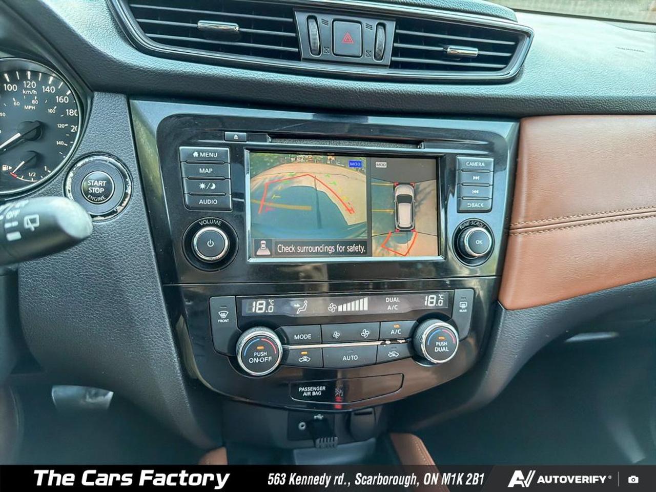 2018 Nissan Rogue SL AWD Leather /360 Camera /Apple CarPlay Loaded! Photo