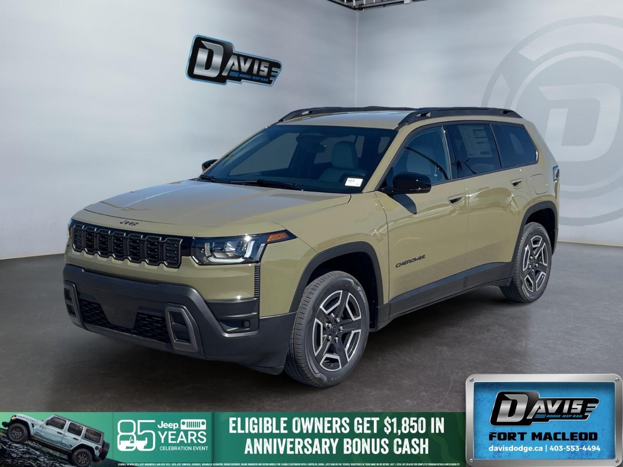 <p>Discover the perfect blend of efficiency, technology, and premium comfort in this all-new 2026 Jeep Compass Limited. Finished in a striking Arctic exterior with a refined Global Black interior featuring perforated Capri leatherette seats and elegant Cognac contrast stitching, this Compass delivers modern style from every angle.</p><p>Powered by a responsive 1.6L Turbo Hybrid engine paired with an Electronic Variable Transmission (EVT), the Compass Limited offers impressive efficiency and smooth performance for both city driving and weekend adventures. Riding on stylish 18-inch machined-face aluminum wheels, it combines Jeep capability with sophisticated design.</p><p>Inside, you'll find a premium cabin loaded with convenience features including a wireless charging pad, power liftgate, auto-dimming rearview mirror, universal garage door opener, power passenger seat with lumbar support, and power fold-away mirrors with integrated turn signals and courtesy lamps.</p><p>The Technology Group takes connectivity and entertainment to the next level with a massive 12.3-inch Uconnect 5 NAV touchscreen, GPS navigation, wireless Apple CarPlay and Android Auto, Alexa Built-In, Smartphone As A Key, SiriusXM services, HD Radio, a premium 9-speaker audio system with subwoofer, and Off-Road Information Pages. A hands-free power liftgate and advanced driver information displays add even more convenience to every journey.</p><p>Combining advanced hybrid efficiency, premium comfort, and cutting-edge technology, this 2026 Jeep Compass Limited is designed to keep you connected, comfortable, and confident wherever the road leads. </p><p></p><p><span style=color:rgb( 84 , 153 , 199 )>At Davis Dodge, weve proudly served the Fort Macleod community for more than 35 years, offering an unparalleled car buying experience. Dont just take our word for itour Google reviews speak volumes about our commitment to exceptional service.</span></p><p><span style=color:rgb( 84 , 153 , 199 )>Delivery & At-Home Test Drives: Convenient options to suit your lifestyle.</span></p><p><span style=color:rgb( 84 , 153 , 199 )>Flexible Financing for Everyone: Get the vehicle you need with financing solutions tailored to your situation.</span></p><p><span style=color:rgb( 84 , 153 , 199 )>Full Mechanical Inspections & Professional Cleaning: Every vehicle is thoroughly inspected and cleaned before it hits our lot.</span></p><p><span style=color:rgb( 84 , 153 , 199 )>We take all makes and models on trade and offer competitive pricing with inventory that changes daily. Whether you're shopping for a Chrysler, Dodge, Jeep, RAM, or FIAT, our AMVIC Licensed dealership makes it easy to browse, buy, and drive away.</span></p><p><span style=color:rgb( 84 , 153 , 199 )>Located in Fort Macleod, AB, we proudly serve customers in Lethbridge, Taber, Claresholm, and Coaldale. Shop online or visit us today to experience the best in sales, service, and selection. Standard bank rates apply; taxes are additional.</span></p><p></p>