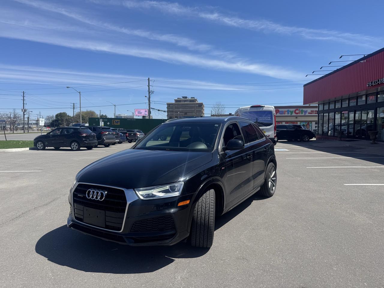 2018 Audi Q3 PROGRESSIV S-LINE AWD NAVI LEATHER PAN/ROOF CAMERA Photo2