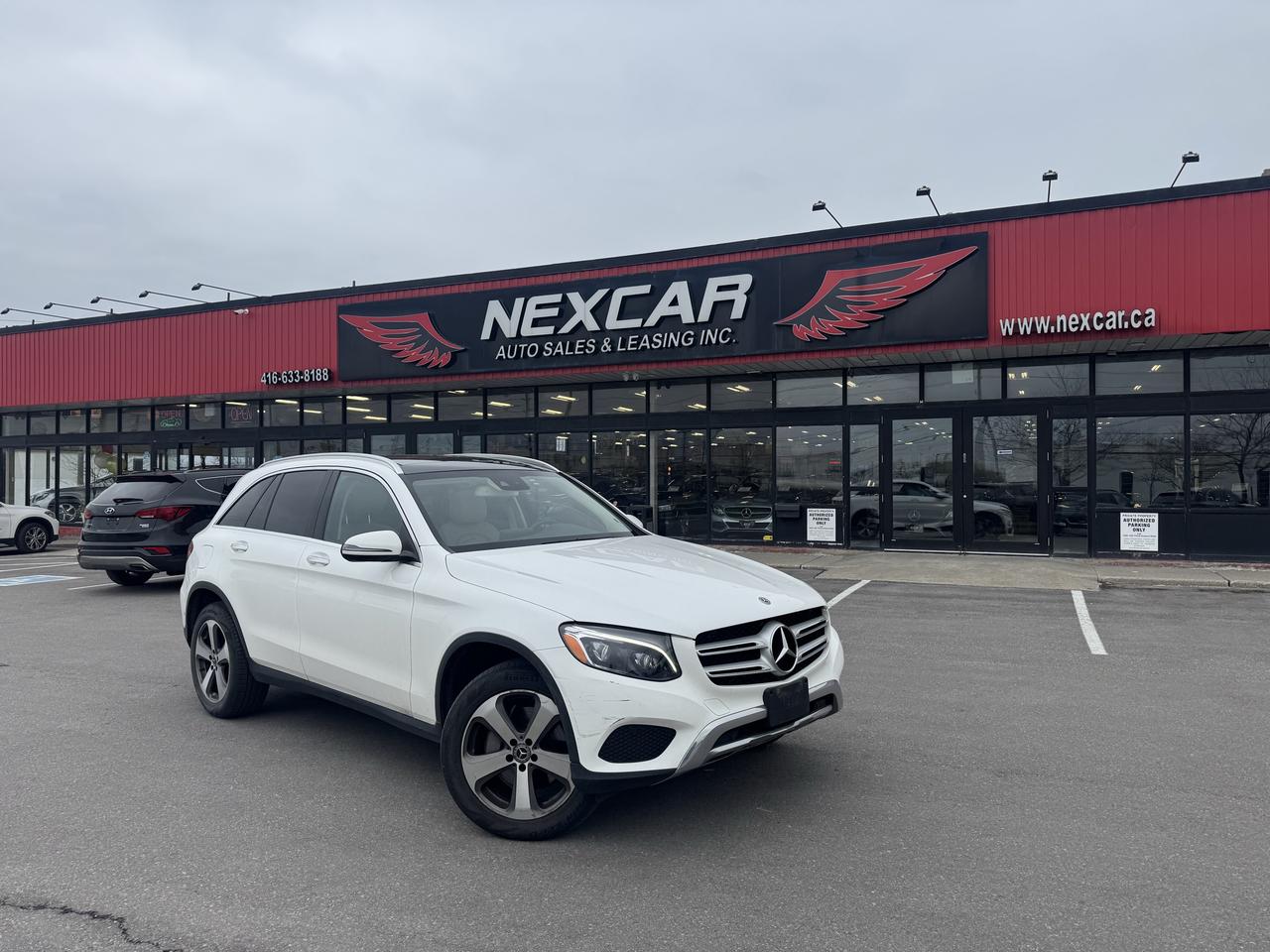 2018 Mercedes-Benz GLC-Class 300 4MATIC LEATHER PANO/ROOF NAVI B/SPOT CAMERA