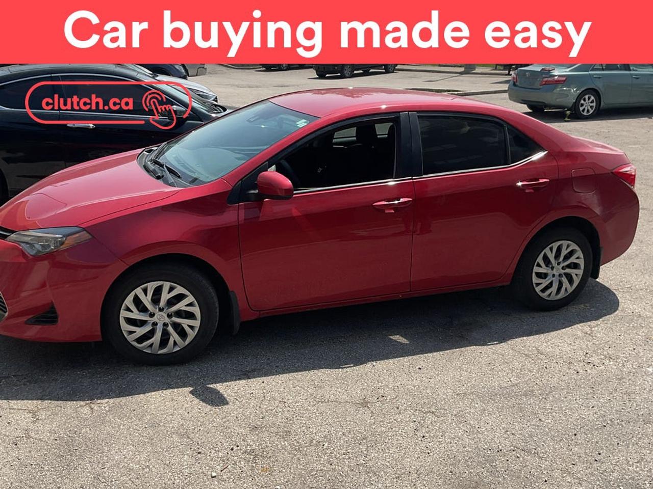 1 OWNER / Front Heated Seats, Folding Rear Seats, Climate Control and more!<br> <br>Clutch is the largest online used car retailer in Canada, delivering a seamless, hassle-free car-buying experience to drivers everywhere. Shop thousands of used cars online, get the right one delivered to your door, and enjoy peace of mind with our 10-Day Money-Back Guarantee. How sweet is that? To learn more, visit clutch.ca.<br> <br>The top features for this car include:<br> <br>Brake Assist<br>Front Heated Seats<br>Folding Rear Seats<br>Climate Control<br>Speed-Sensitive Volume<br>Bluetooth Music<br>Cruise Control<br>Adaptive Cruise Control<br>12V Outlet<br>Hands Free Device Connectivity<br>USB Input<br>Keyless Entry<br>Lane Departure Warning<br>Active Lane Keep Assistance<br>Forward Collision Mitigation<br>Pedestrian Detection<br>Driver Attention Alert<br>Rear Window Defroster<br>Hill Assistance<br>Automatic High Beams<br>Rear View Camera<br>AM/FM Stereo<br> <br>Seamless home delivery - Delivery to your door in a matter of days. Available on select packages.<br> <br>Try it out for 10 days - If you do not like it, we will take it back. <br> <br>Quality assured - All cars go through our rigorous 210-point inspection and reconditioning process.<br> <br>Peace of mind - Warranty and protection plans available.<br> <br>Haggle-free - No haggling or hard sells.<br> <br>100% Transparency - Full inspection reports on every car, including high-res photography and a free Carfax report.<br> <br>Listed price is for cash purchase only and does not include taxes, Shipping Fees (if applicable), Delivery Fees (if applicable), government licensing fees.<br> <br>Previous Provincial Registrations:<br>Ontario<br> <br>Stock # 99813
