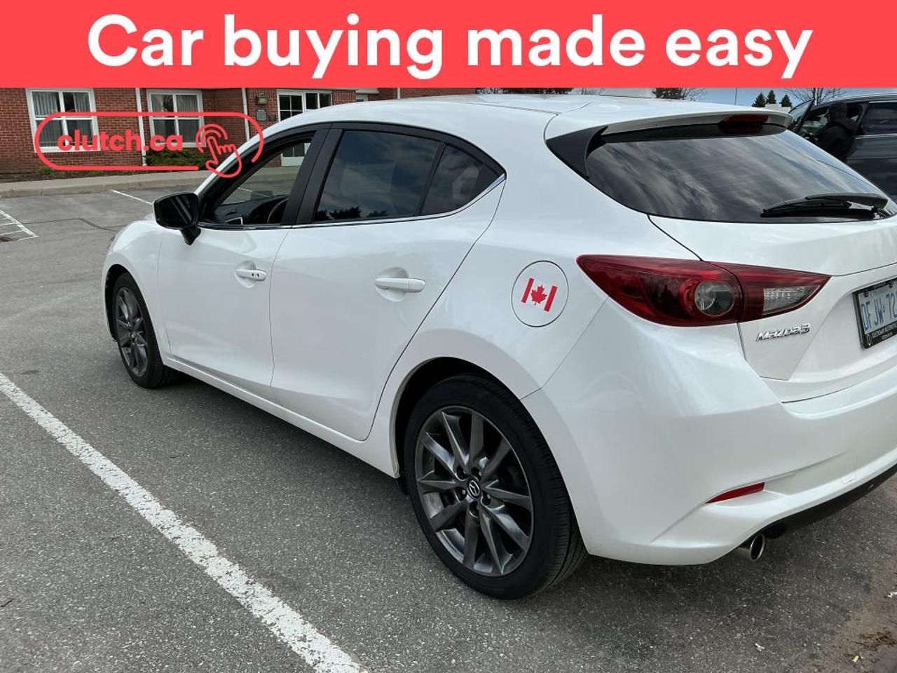 Brake Assist, Front Heated Seats, Folding Rear Seats and more!<br> <br>Clutch is the largest online used car retailer in Canada, delivering a seamless, hassle-free car-buying experience to drivers everywhere. Shop thousands of used cars online, get the right one delivered to your door, and enjoy peace of mind with our 10-Day Money-Back Guarantee. How sweet is that? To learn more, visit clutch.ca.<br> <br>The top features for this car include:<br> <br>Electric Parking Brake<br>Brake Assist<br>Front Heated Seats<br>Folding Rear Seats<br>Climate Control<br>Dual Zone Front Climate Control<br>Bluetooth Music<br>Touchscreen Display<br>Cruise Control<br>12V Outlet<br>Hands Free Device Connectivity<br>USB Input<br>Keyless Entry<br>Blindspot Sensors<br>Rear Collision Warning<br>Rear Cross Traffic Alert<br>Heated Steering Wheel<br>Rain Sensing Wipers<br>Rear Window Defroster<br>Hill Assistance<br>Rear View Camera<br> <br>Seamless home delivery - Delivery to your door in a matter of days. Available on select packages.<br> <br>Try it out for 10 days - If you do not like it, we will take it back. <br> <br>Quality assured - All cars go through our rigorous 210-point inspection and reconditioning process.<br> <br>Peace of mind - Warranty and protection plans available.<br> <br>Haggle-free - No haggling or hard sells.<br> <br>100% Transparency - Full inspection reports on every car, including high-res photography and a free Carfax report.<br> <br>Listed price is for cash purchase only and does not include taxes, Shipping Fees (if applicable), Delivery Fees (if applicable), government licensing fees.<br> <br>Previous Provincial Registrations:<br>Ontario<br> <br>Stock # 99843