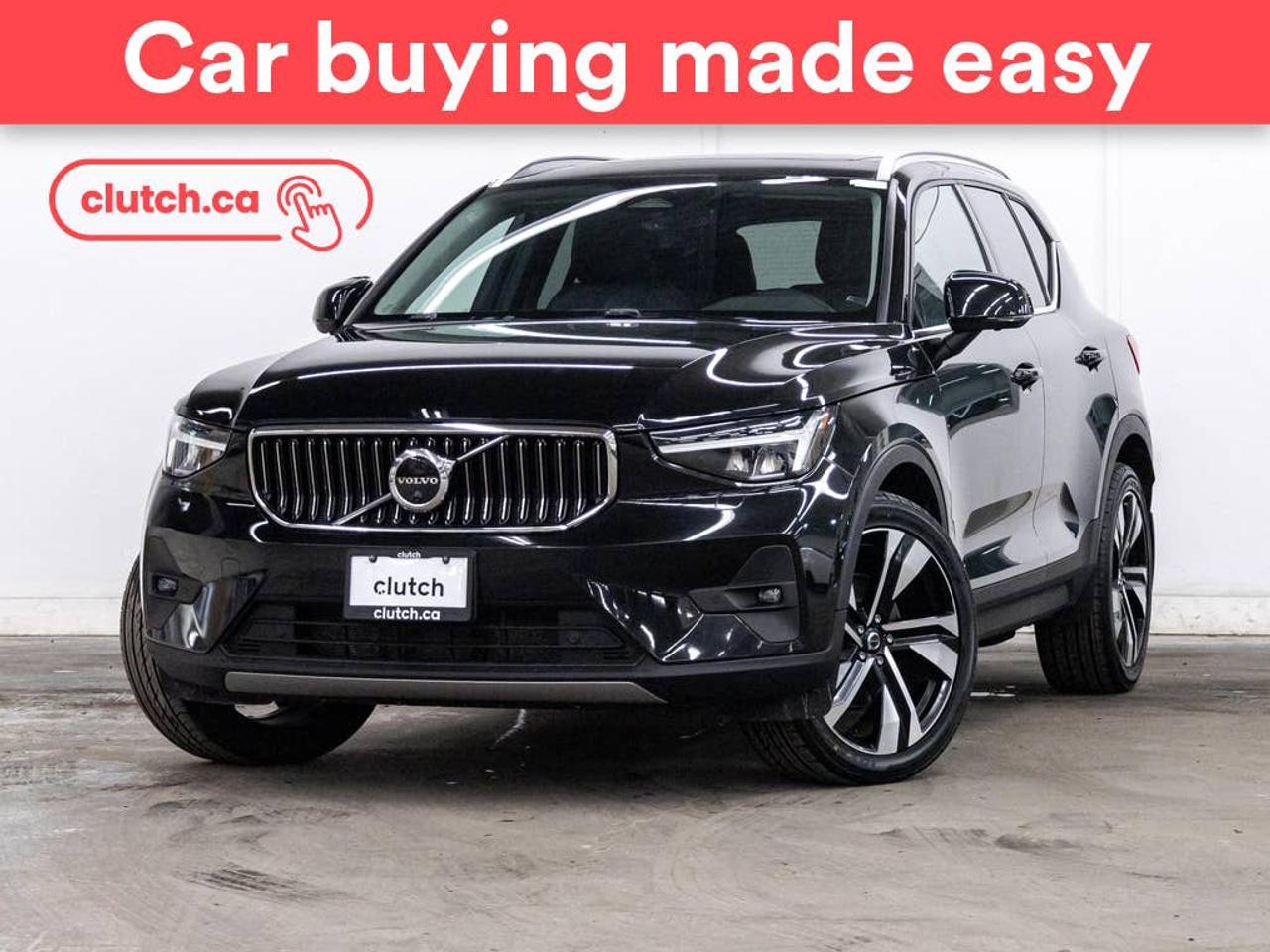 Electric Parking Brake, Brake Assist, Power Tailgate/Hatch and more!<br> <br>Clutch is the largest online used car retailer in Canada, delivering a seamless, hassle-free car-buying experience to drivers everywhere. Shop thousands of used cars online, get the right one delivered to your door, and enjoy peace of mind with our 10-Day Money-Back Guarantee. How sweet is that? To learn more, visit clutch.ca.<br> <br>The top features for this car include:<br> <br>Auto Stop/Start<br>Electric Parking Brake<br>Brake Assist<br>Power Tailgate/Hatch<br>Auto Dimming Rearview Mirror<br>Front Heated Seats<br>Power Lumbar Support<br>Rear Heated Seats<br>Folding Rear Seats<br>Driver Seat Memory System<br>Climate Control<br>Dual Zone Front Climate Control<br>Rear Climate Vents<br>Premium Sound System<br>Speed-Sensitive Volume<br>Touchscreen Display<br>GPS Navigation<br>Cruise Control<br>Adaptive Cruise Control<br>Integrated Garage Door Opener<br>12V Outlet<br>Hands Free Device Connectivity<br>Apple CarPlay<br>Wireless Charging<br>USB Input<br>Keyless Entry<br>Push Button Start<br>Passive Keyless Entry<br>Front View Camera<br>Lane Departure Warning<br>Active Lane Keep Assistance<br>Blindspot Sensors<br>Forward Collision Mitigation<br>Rear Collision Warning<br>Rear Collision Mitigation<br>Rear Cross Traffic Alert<br>Pedestrian Detection<br>Driver Attention Alert<br>Traffic Sign Recognition<br>Heated Steering Wheel<br>One-Touch Windows<br>Rain Sensing Wipers<br>Rear Window Defroster<br>Panoramic Sunroof<br>Hill Assistance<br>Automatic High Beams<br>Rear View Camera<br>Parking Sensors<br>Rear Parking Sensors<br>Power Driver Seat<br>Power Passenger Seat<br>360 Camera<br>Ambient Lighting<br>App Remote Start<br> <br>Seamless home delivery - Delivery to your door in a matter of days. Available on select packages.<br> <br>Try it out for 10 days - If you do not like it, we will take it back. <br> <br>Quality assured - All cars go through our rigorous 210-point inspection and reconditioning process.<br> <br>Peace of mind - Warranty and protection plans available.<br> <br>Haggle-free - No haggling or hard sells.<br> <br>100% Transparency - Full inspection reports on every car, including high-res photography and a free Carfax report.<br> <br>Listed price is for cash purchase only and does not include taxes, Shipping Fees (if applicable), Delivery Fees (if applicable), government licensing fees.<br> <br>Previous Provincial Registrations:<br>Ontario<br> <br>Stock # 99925