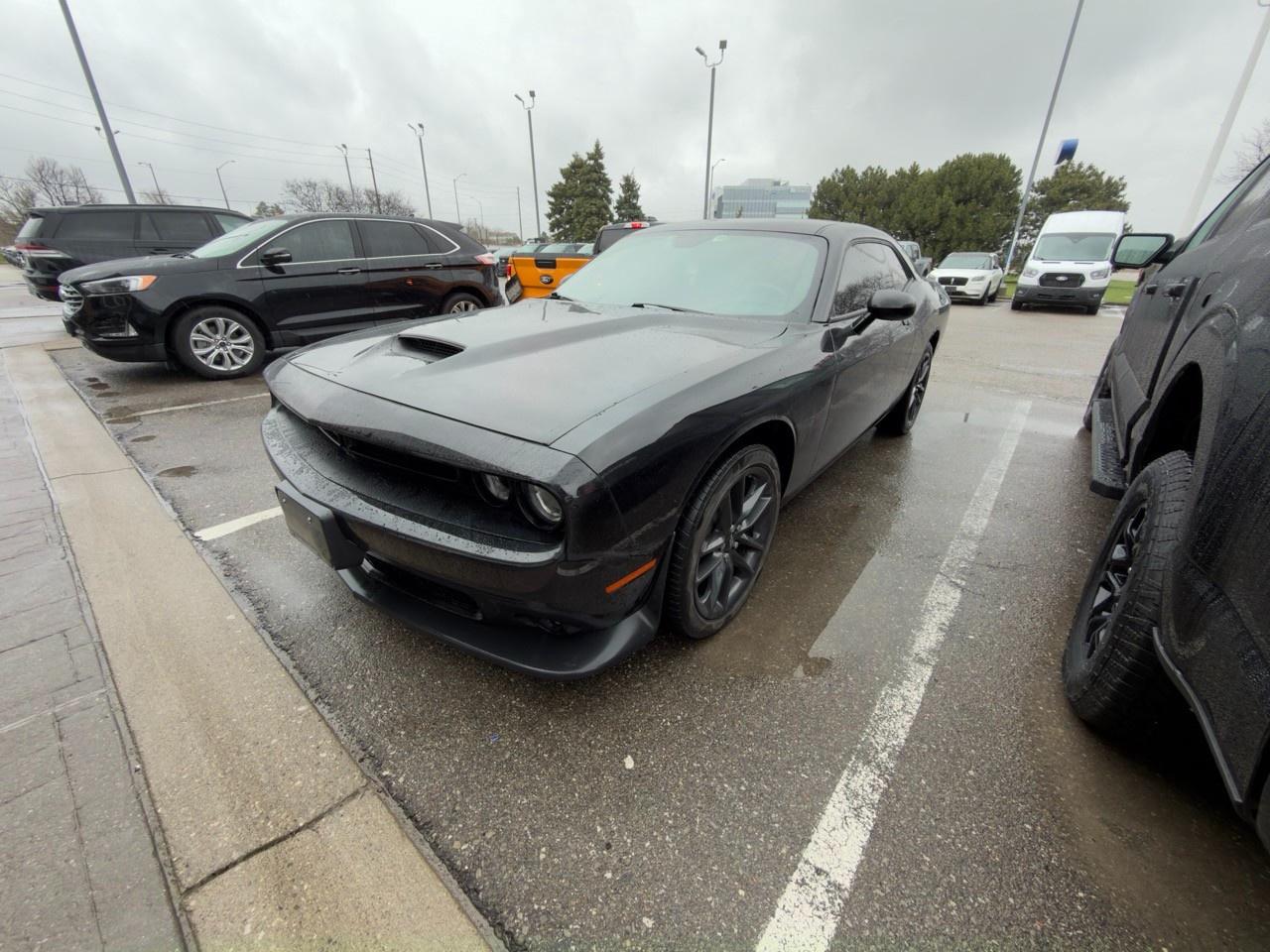 2023 Dodge Challenger GT PITCH BLACK | BLACK CLOTH HOUNDSTOOTH | 3.6L V6 | 8-SPD AT | 20 IN WHLS | PLUS GRP | BLACKTOP PKG Photo