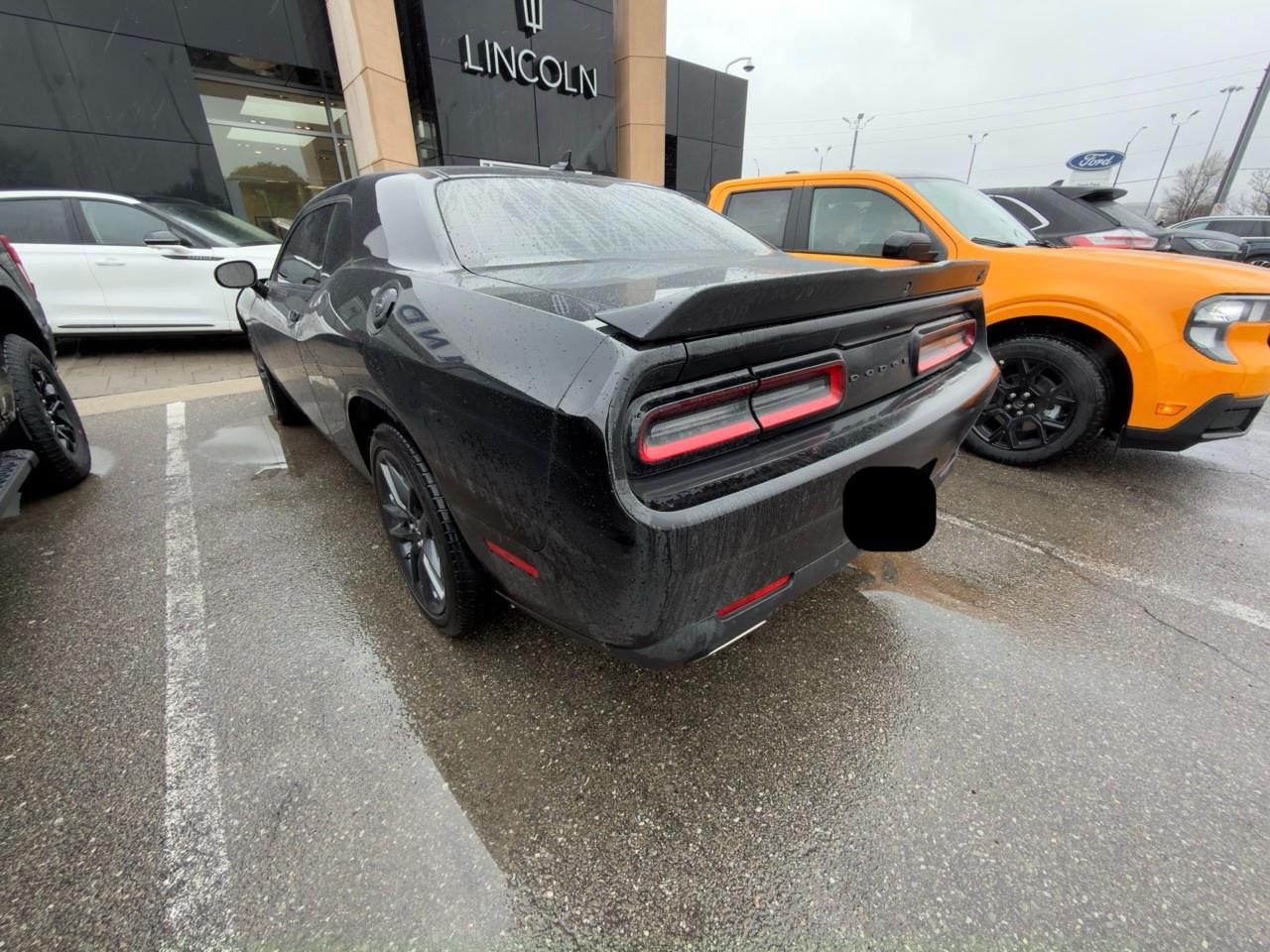 2023 Dodge Challenger GT PITCH BLACK | BLACK CLOTH HOUNDSTOOTH | 3.6L V6 | 8-SPD AT | 20 IN WHLS | PLUS GRP | BLACKTOP PKG Photo
