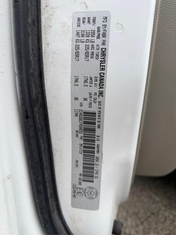 2015 Dodge Grand Caravan CANADA VALUE PACKAGE Photo
