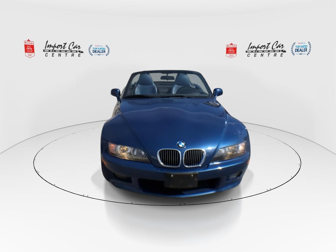 2001 BMW Z3 3.0i ONLY 53,000KMS!!  5 SPEED, HTD & VENTED SEATS Photo2