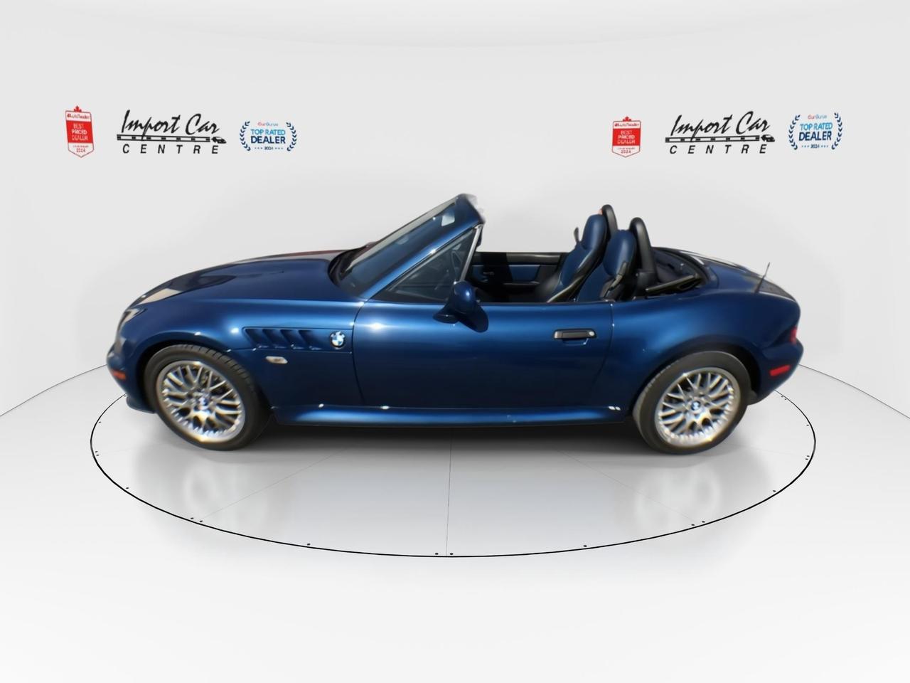 2001 BMW Z3 3.0i ONLY 53,000KMS!!  5 SPEED, HTD & VENTED SEATS Photo4
