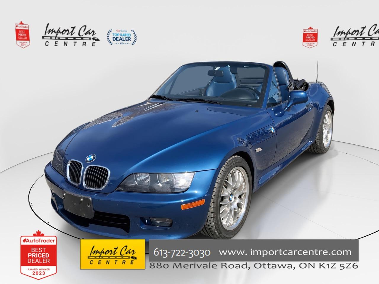 *** OTTAWA&rsquo;S ORIGINAL IMPORT DEALER!!  SMETANA APPROVED ***  Perfection and beyond!!  Home of the Platinum up to 240,000kms warranty and financing is always available O.A.C Import Car Centre, proudly serving the Ottawa and surrounding area for over 45 years. Come down and experience Import Car Centre for yourself and see just why our customers are so happy! 

  Advertised price includes $22 OMVIC fee and $40 Carfax fee; excludes taxes and licensing. #importcarcentre #smetanaapproved #iccs