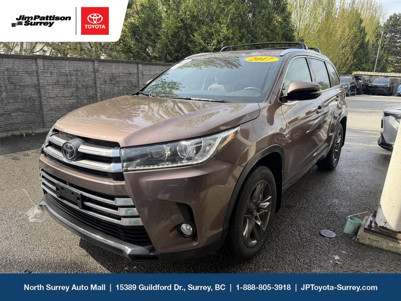 Jim Pattison Toyota Surrey sells & services new & used Toyota vehicles throughout the Lower Mainland. Financing available OAC.  TEXT our sales team directly at (604) 265-9043

Price includes documentation fee ($595) and VSA Transaction Levy ($10). Finance placement fee ($395) if applicable, GST and PST are additional. D#6701