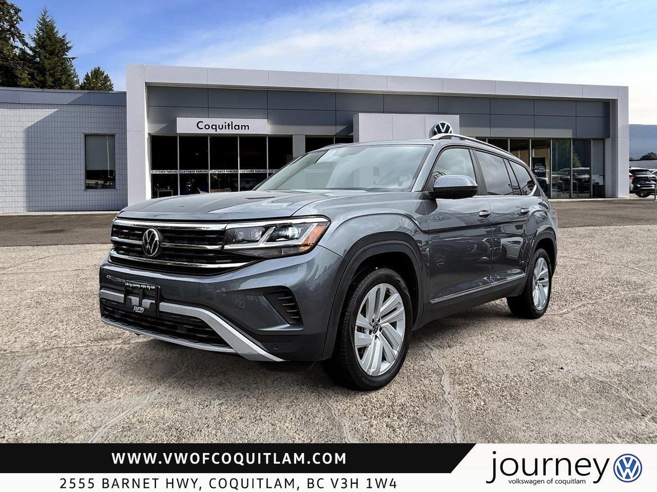 Used 2021 Volkswagen Atlas Highline 3.6L 8sp at w/Tip 4MOTION (2) for sale in Coquitlam, BC