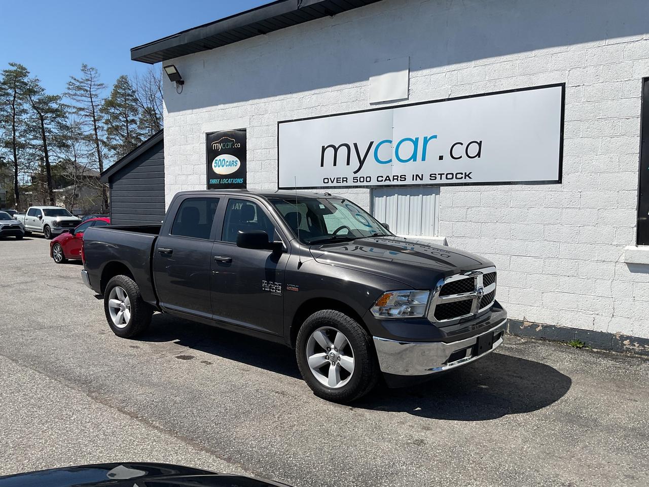 ???? 5.7L V8 Power  RAM 1500 CLASSIC SLT 2023  Built Tough for Work and Play! ????<br><br>

This capable RAM 1500 Classic delivers legendary V8 performance with four-wheel drive capability and only 71,036 kms on the clock. Perfect for those who need a dependable truck thats ready for anything!<br><br>

? 5.7L V8 Engine<br>
? Four Wheel Drive<br>
? Backup Camera<br>
? Bluetooth Connectivity<br>
? Air Conditioning<br>
? Cruise Control<br>
? Full Power Group<br>
? Box Liner<br><br>

?? NO FEES! <span>(Just pay applicable taxes.)</span><br>
?? LOWEST PRICE GUARANTEED!<br><br>

?? 4 LOCATIONS TO SERVE YOU BETTER:<br>
?? RICHMOND: 1-888-416-2199<br>
?? OTTAWA: (343) 429-6444<br>
?? KINGSTON: 1-888-508-3494<br>
?? NORTH BAY: 1-888-282-3560<br><br>

?? Visit <strong>WWW.MYCAR.CA</strong> to see this RAM 1500 CLASSIC and more!<br>
?? Confidence, comfort, and value  all in one! ??