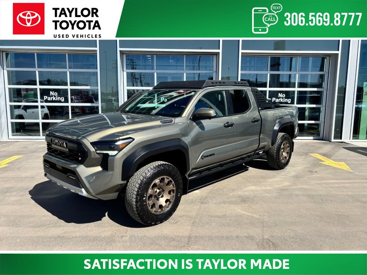 Used 2025 Toyota TACOMA HYBRID TRAILHUNTER IN BRONZE OXIDE! for sale in Regina, SK