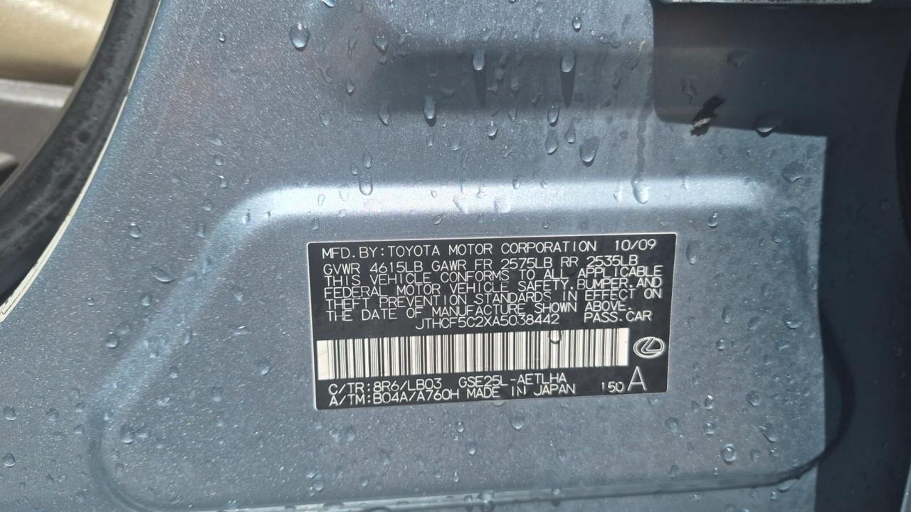2010 Lexus IS 250 AWD, WELL MAINTAINED, CERTIFIED Photo