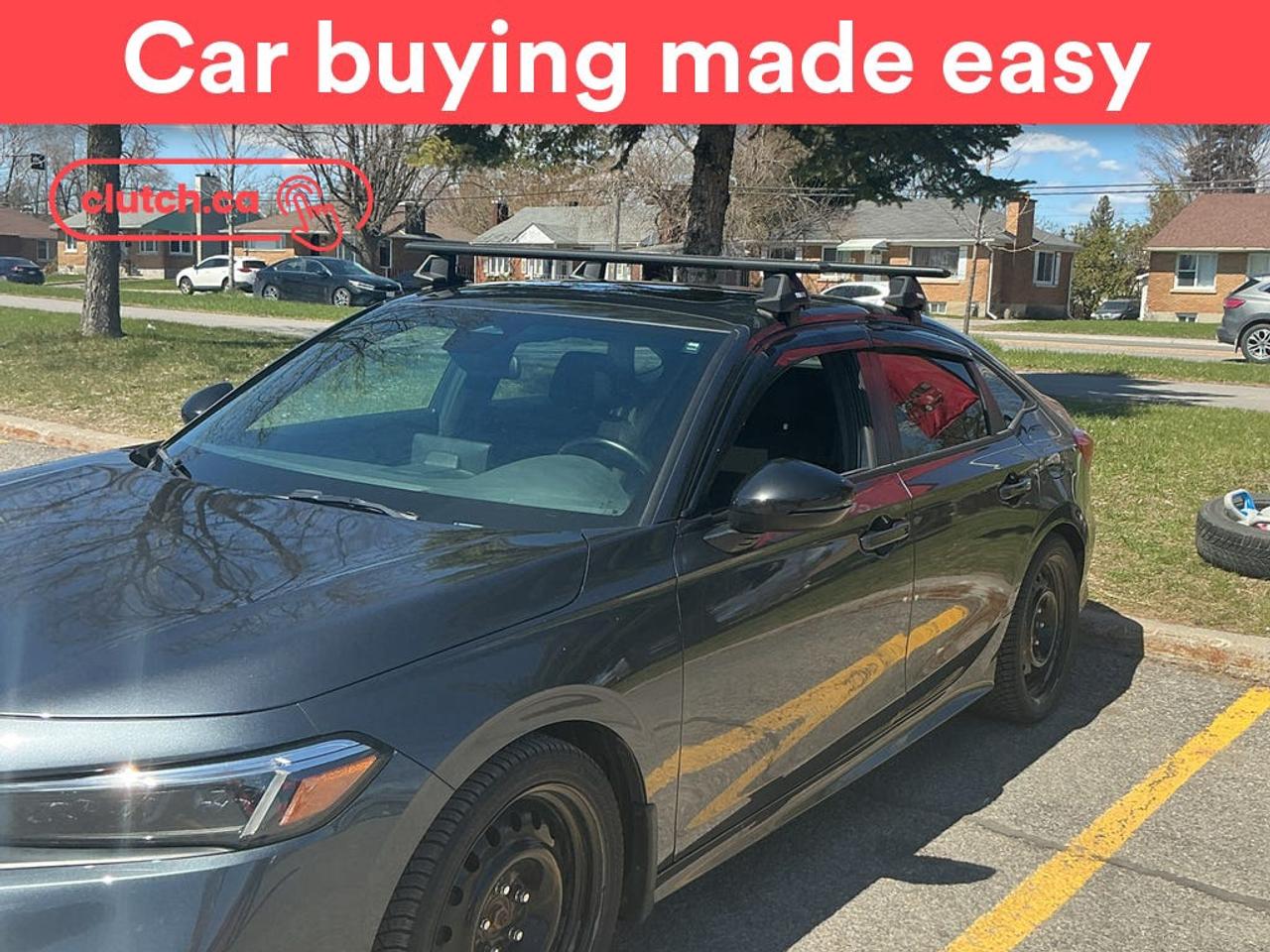 <br> <br>Clutch is the largest online used car retailer in Canada, delivering a seamless, hassle-free car-buying experience to drivers everywhere. Shop thousands of used cars online, get the right one delivered to your door, and enjoy peace of mind with our 10-Day Money-Back Guarantee. How sweet is that? To learn more, visit clutch.ca.<br> <br>Seamless home delivery - Delivery to your door in a matter of days. Available on select packages.<br> <br>Try it out for 10 days - If you do not like it, we will take it back. <br> <br>Quality assured - All cars go through our rigorous 210-point inspection and reconditioning process.<br> <br>Peace of mind - Warranty and protection plans available.<br> <br>Haggle-free - No haggling or hard sells.<br> <br>100% Transparency - Full inspection reports on every car, including high-res photography and a free Carfax report.<br> <br>Listed price is for cash purchase only and does not include taxes, Shipping Fees (if applicable), Delivery Fees (if applicable), government licensing fees.<br> <br>Stock # 10027