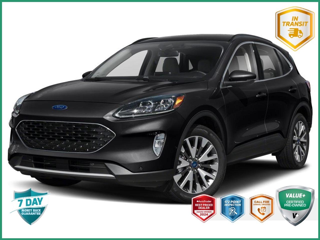 2022 Ford Escape Titanium 401A|HEATED SEATS|ENG 2.0L|BLACK ROOF-RAIL CROSSBARS Photo0