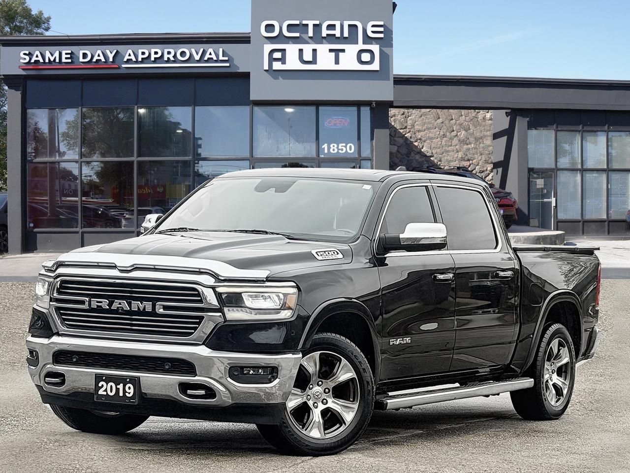 Used 2019 RAM 1500 Laramie 4x4 Crew Cab 5'7  Box for sale in Scarborough, ON