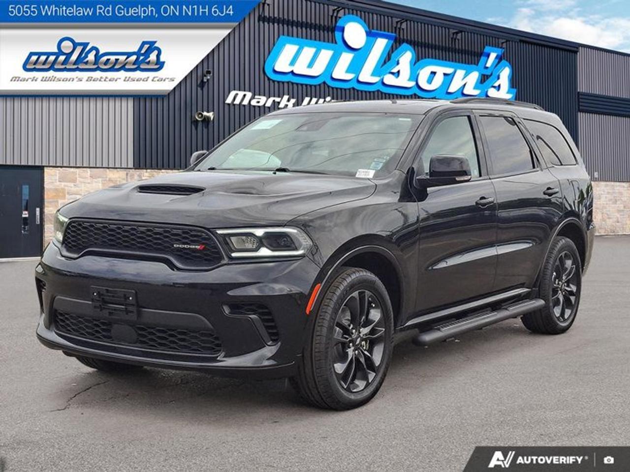 2024 Dodge Durango GT Plus AWD | Leather | Sunroof | Nav | Cooled + Heated Seats | CarPlay + Android | Rear Cam & More! Photo