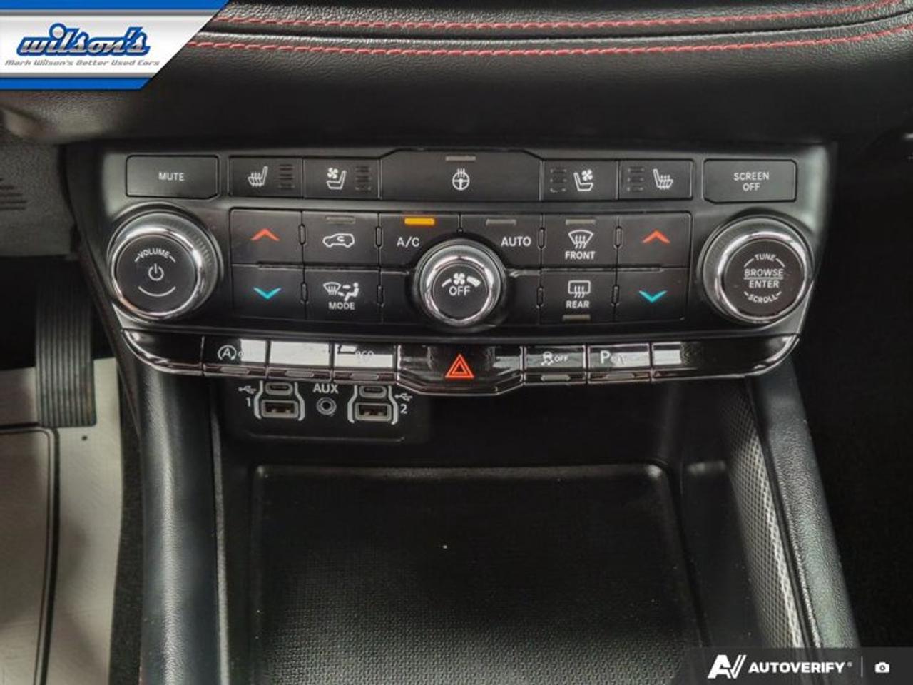 2024 Dodge Durango GT Plus AWD | Leather | Sunroof | Nav | Cooled + Heated Seats | CarPlay + Android | Rear Cam & More! Photo