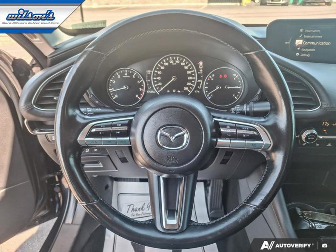 2021 Mazda MAZDA3 GS Luxury | Leather | Sunroof | Heated Wheel + Seats | Adaptive Cruise | CarPlay + Android and More! Photo