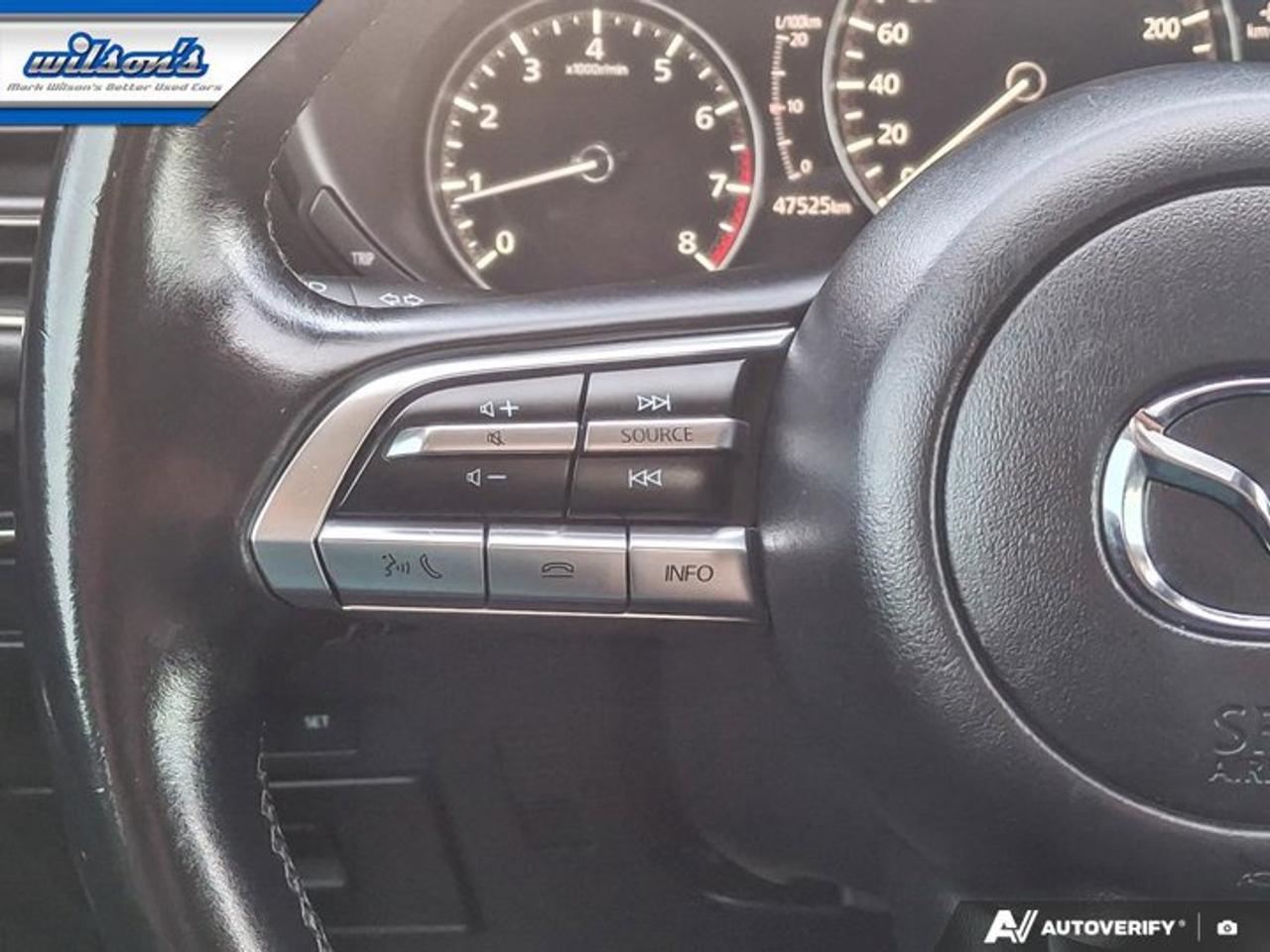 2021 Mazda MAZDA3 GS Luxury | Leather | Sunroof | Heated Wheel + Seats | Adaptive Cruise | CarPlay + Android and More! Photo