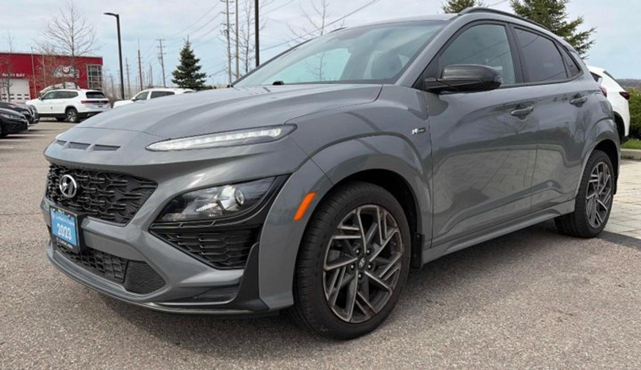 2023 Hyundai KONA N Line AWD | Nav |  Adaptive Cruise | CarPlay | Android Auto | Heated Seats & Steering | and More ! Photo0