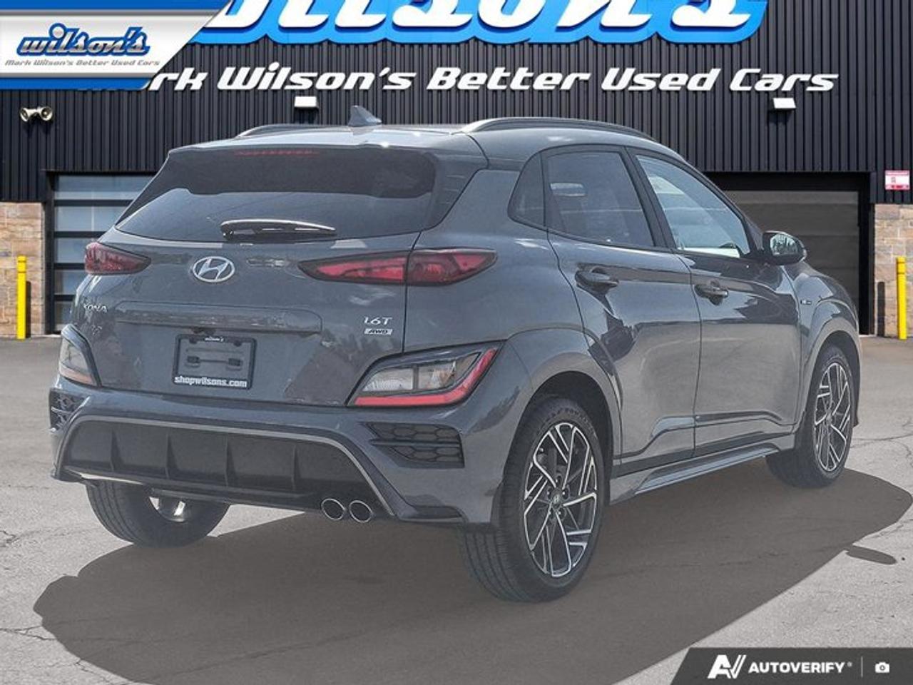 2023 Hyundai KONA N Line AWD | Nav |  Adaptive Cruise | CarPlay | Android Auto | Heated Seats & Steering | and More ! Photo