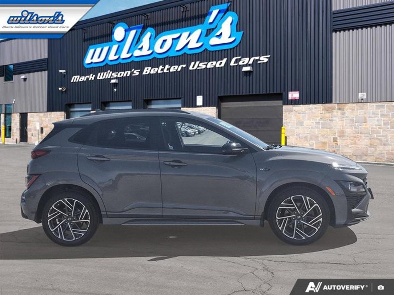 2023 Hyundai KONA N Line AWD | Nav |  Adaptive Cruise | CarPlay | Android Auto | Heated Seats & Steering | and More ! Photo