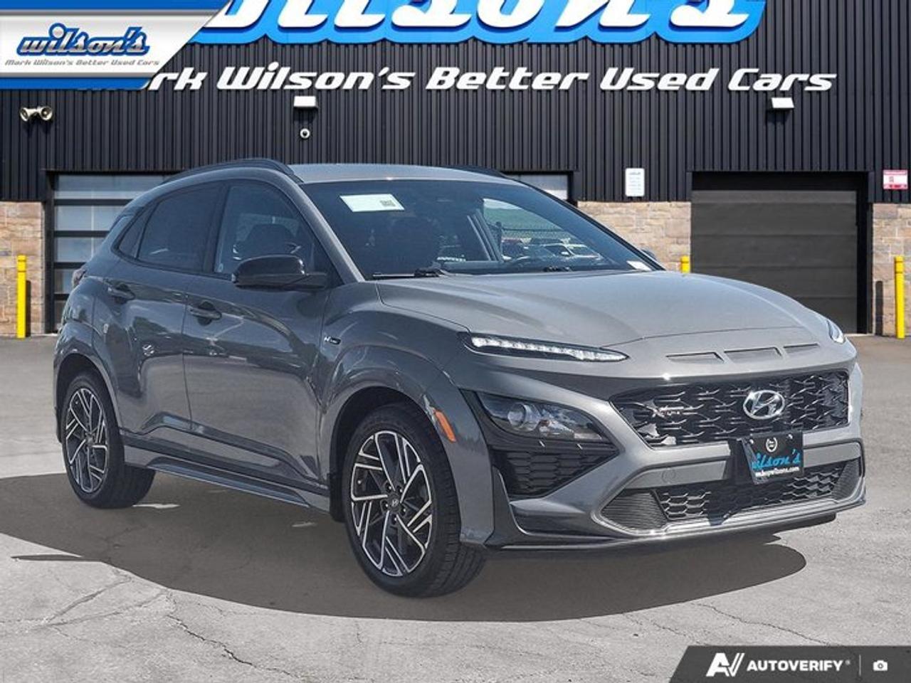 2023 Hyundai KONA N Line AWD | Nav |  Adaptive Cruise | CarPlay | Android Auto | Heated Seats & Steering | and More ! Photo